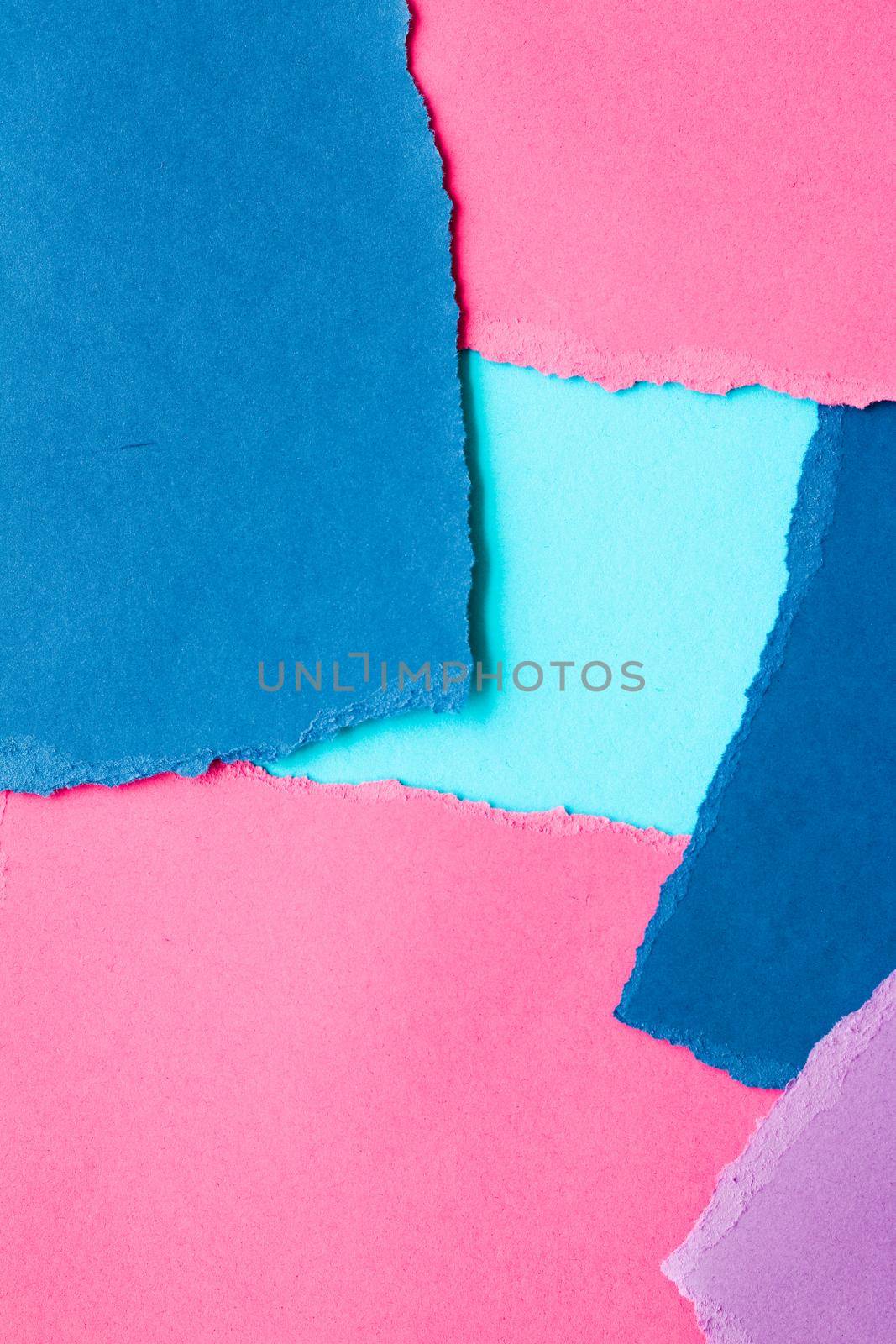 Torn paper textured background, stationery mockup by Anneleven