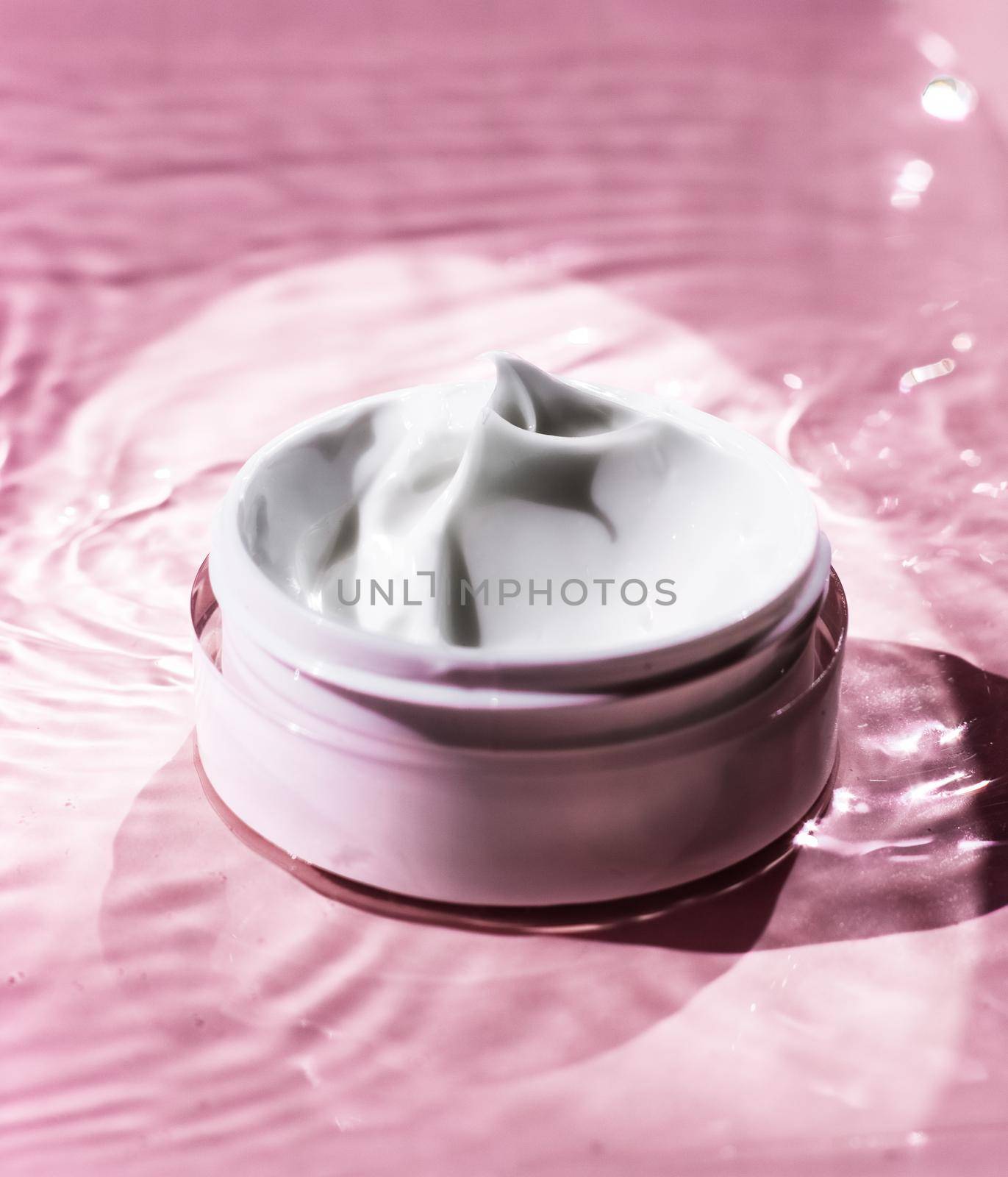 Moisturizing beauty cream, skincare and spa cosmetics - Anti-age product, luxury body care and organic science concept