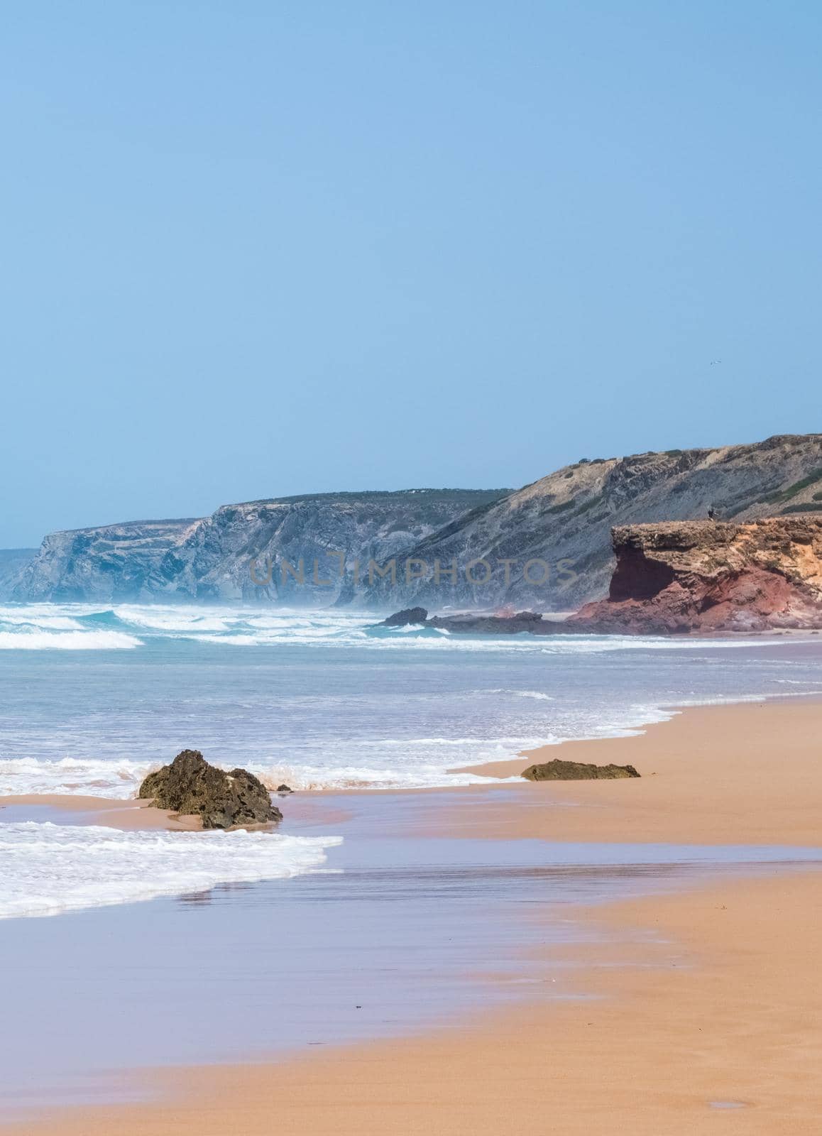 Ocean coast view, perfect travel and holiday destination by Anneleven