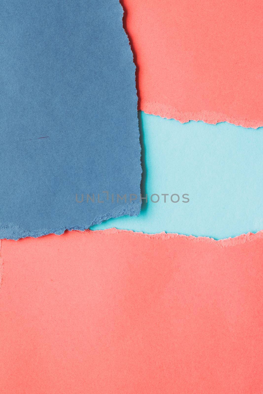 Torn paper textured background, stationery mockup by Anneleven