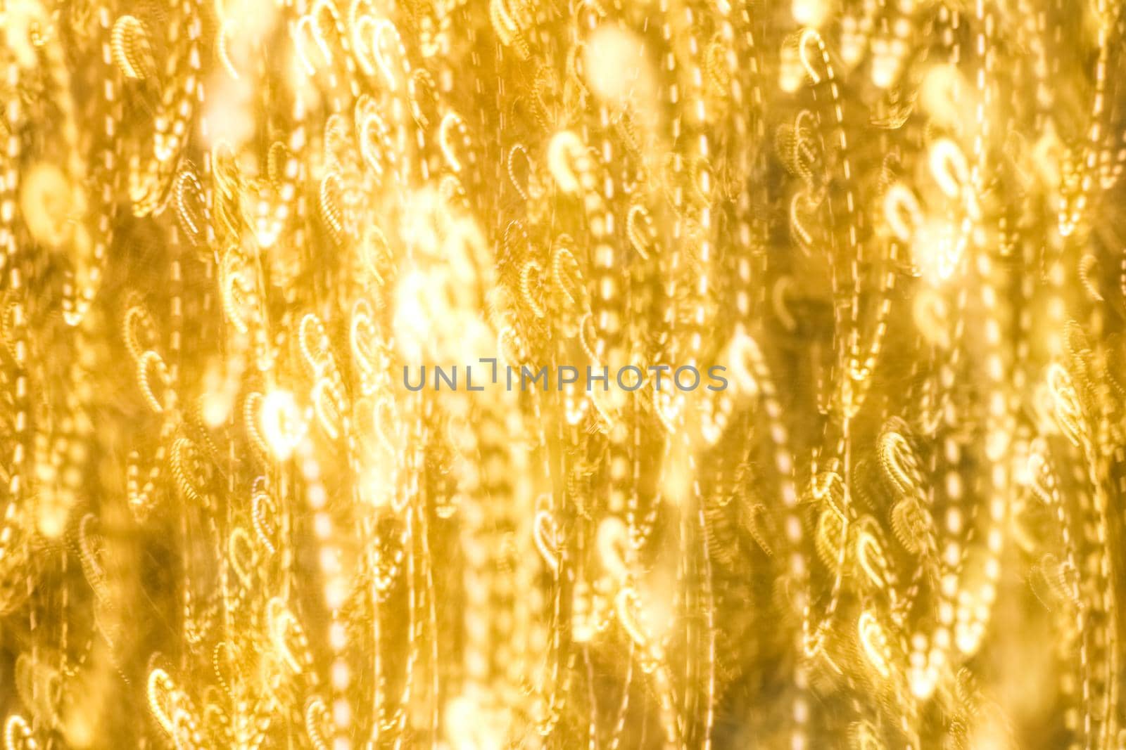 Abstract texture, festive New Year fireworks and Christmas concept - Glamorous golden glitter, luxury holiday background