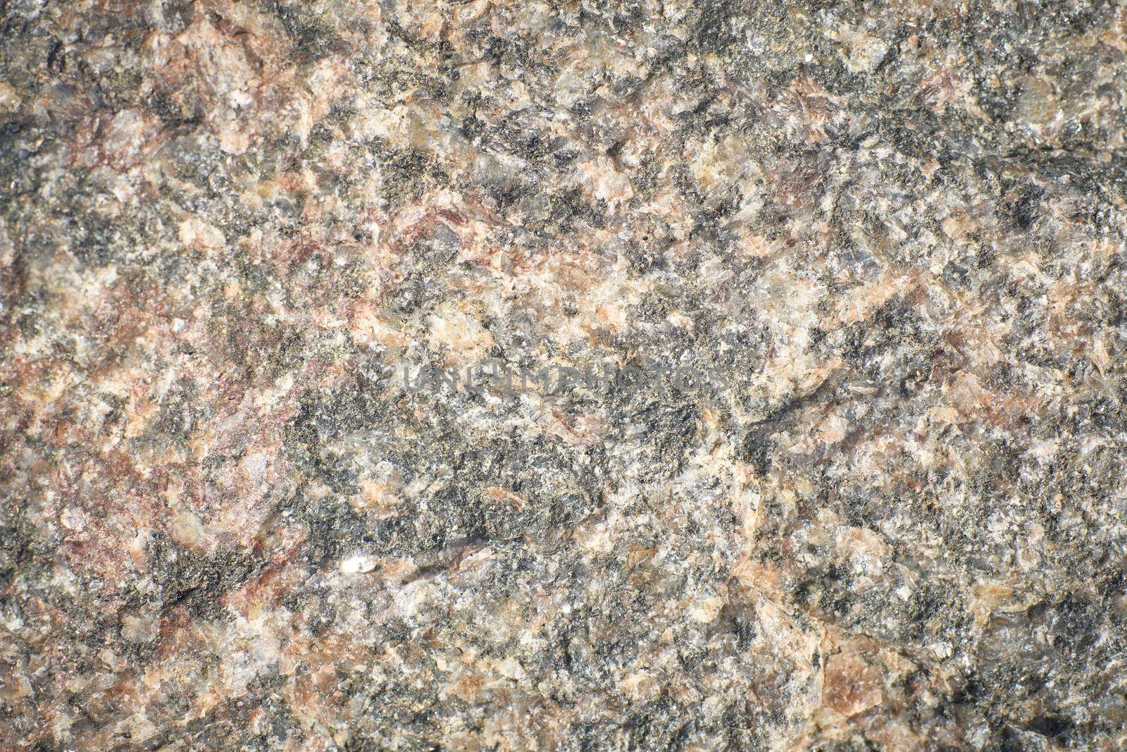 Close-up of the background texture of a chipped stone