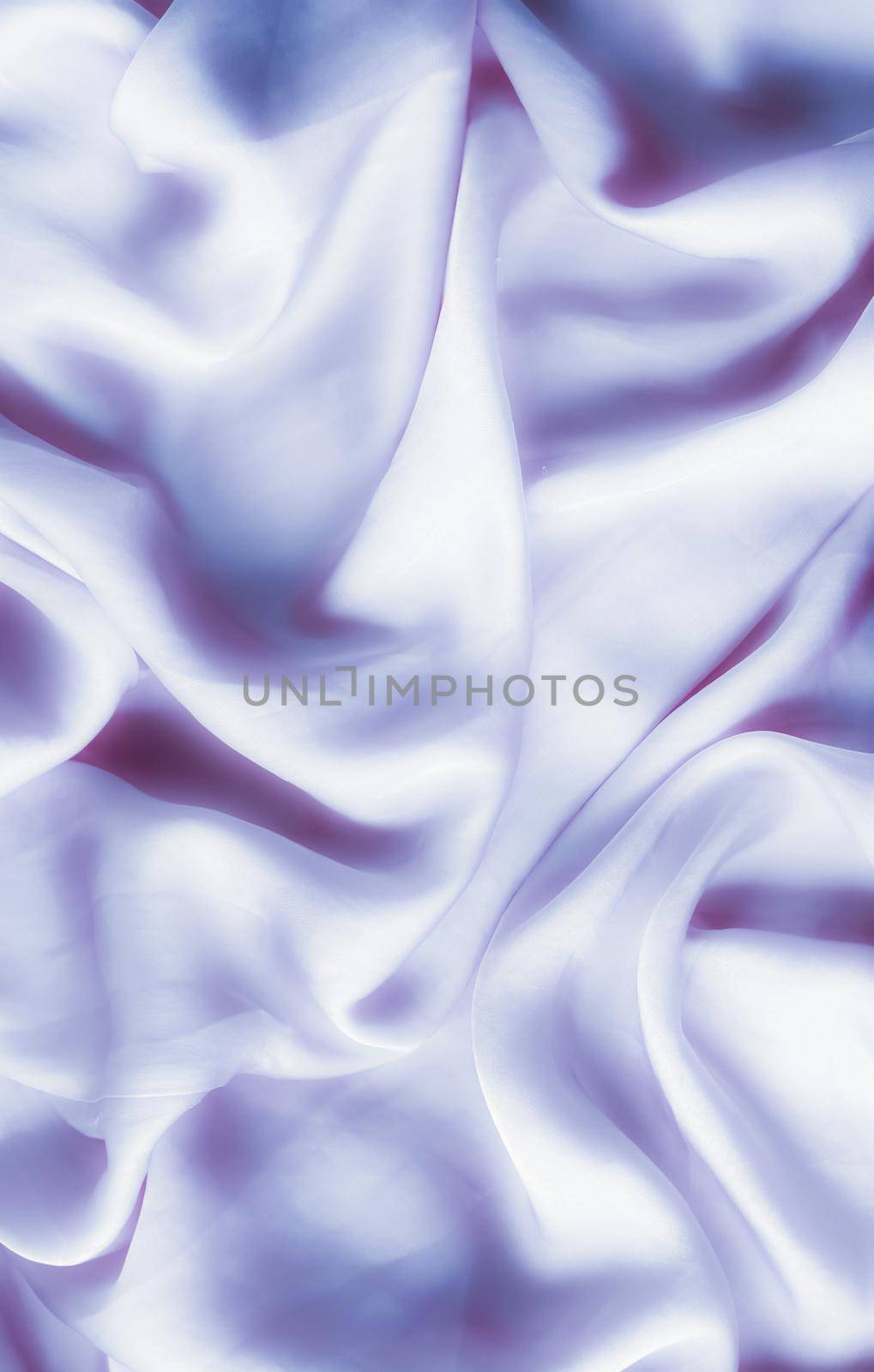 Purple soft silk texture, flatlay background by Anneleven