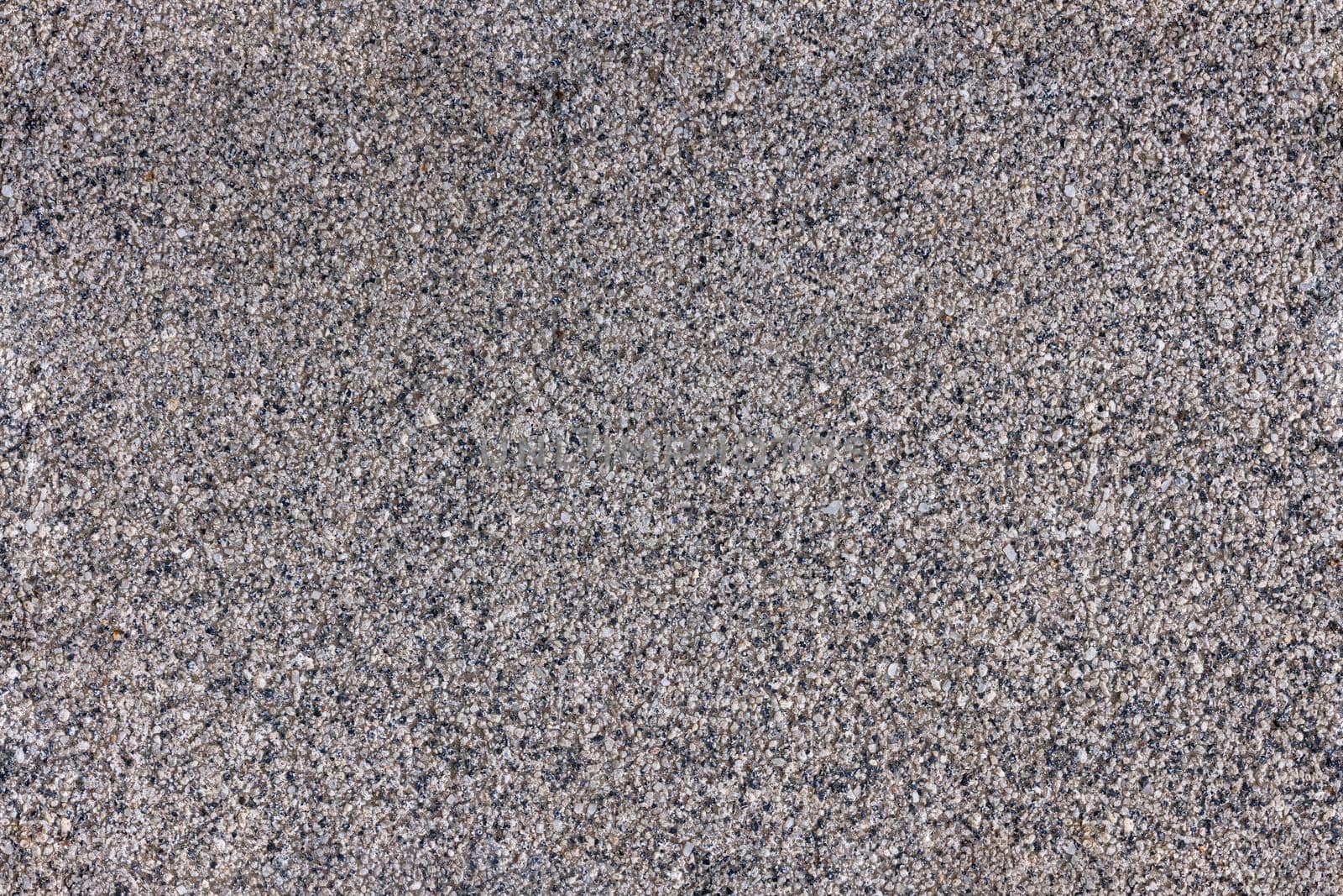seamless texture and background of gray sand plaster.