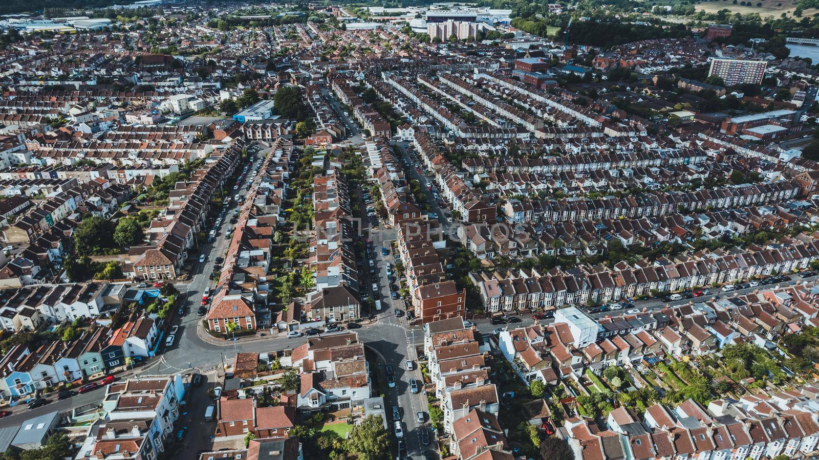 Cityscape of Bristol, United Kingdom. High quality photo