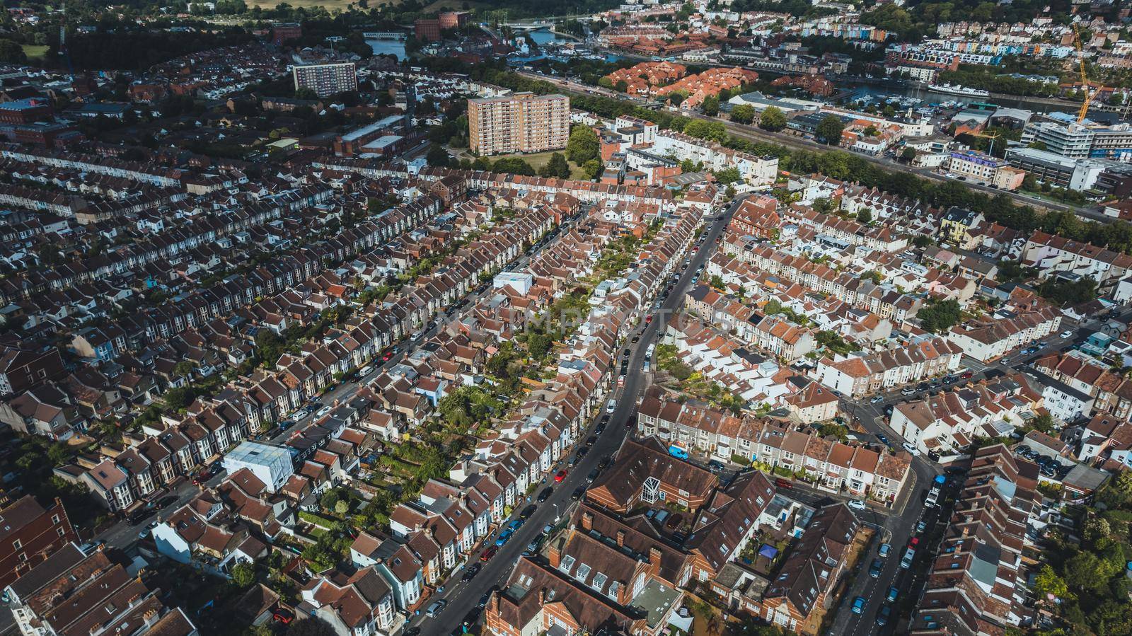 Cityscape of Bristol, United Kingdom. High quality photo