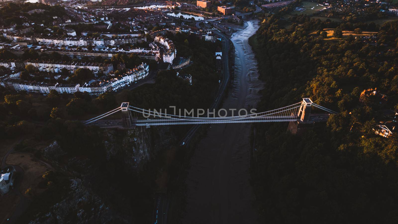 Clifton Suspension Bridge in Bristol. High quality photo