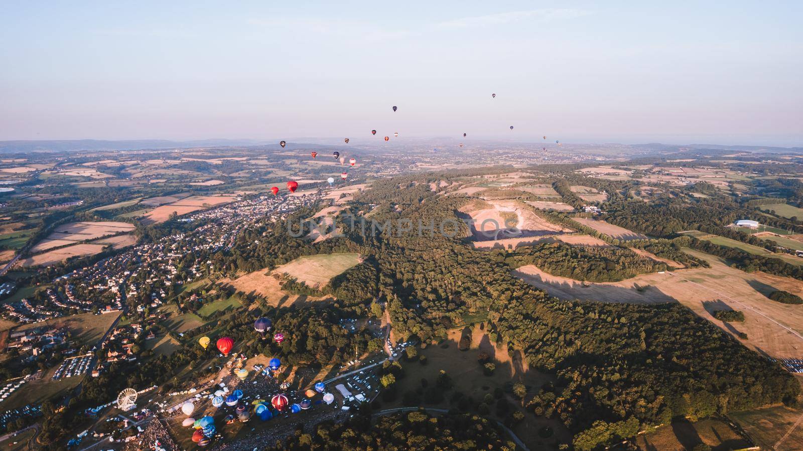 Bristol balloon fiesta, United Kingdom. High quality photo