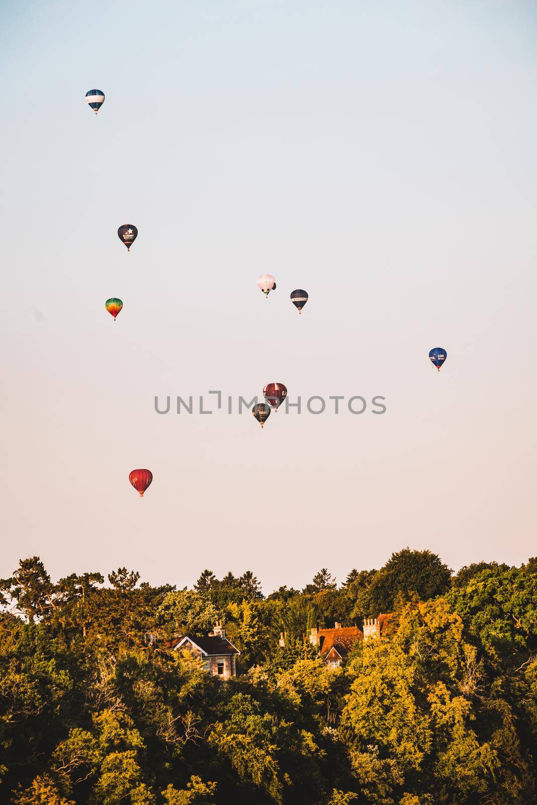 Bristol balloon fiesta, United Kingdom. High quality photo