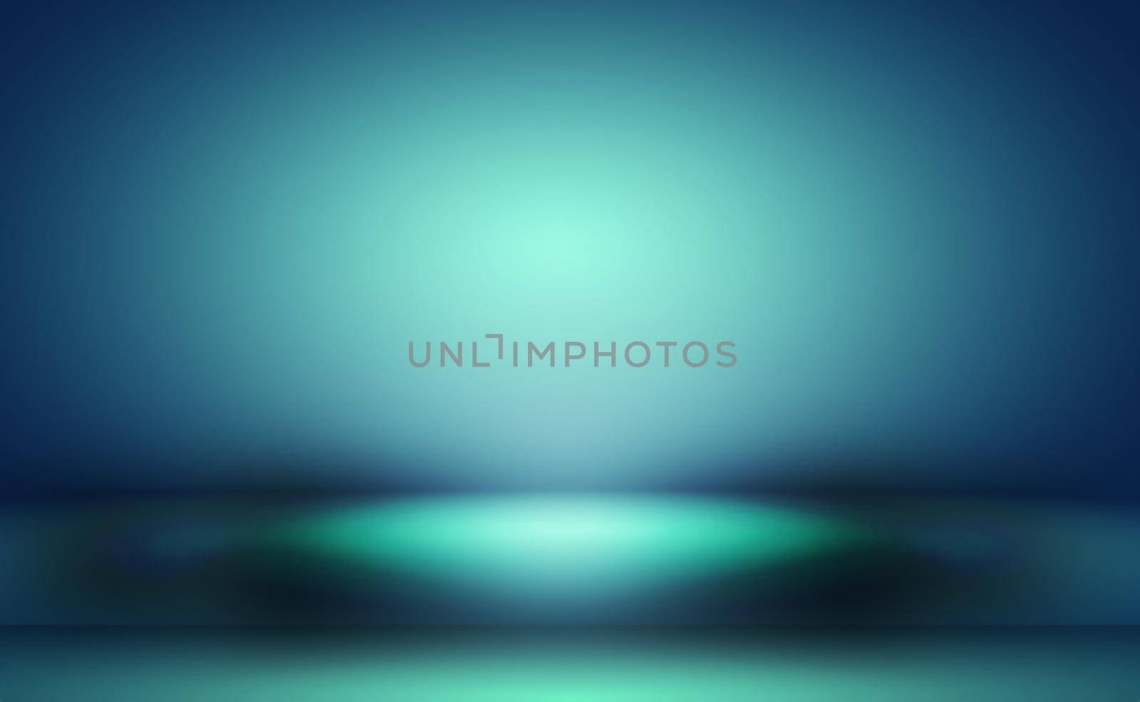 Abstract Luxury gradient Blue background. Smooth Dark blue with Black vignette Studio Banner. by Benzoix