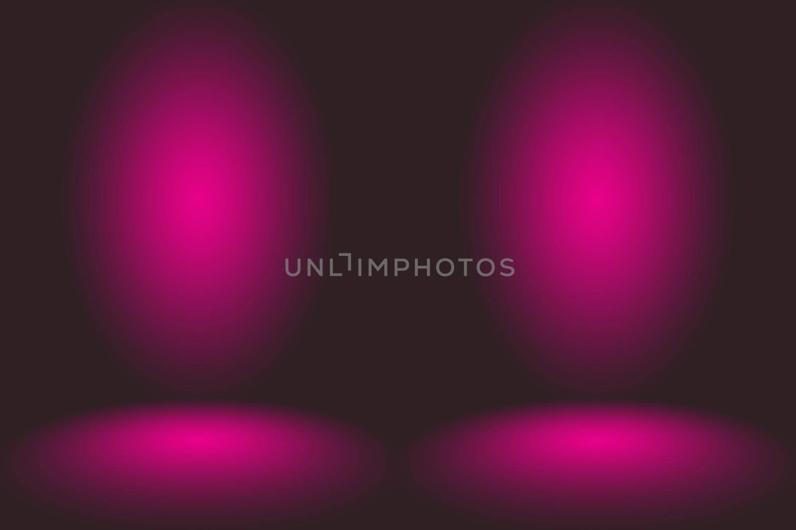 Studio Background Concept - Dark Gradient purple studio room background for product. by Benzoix