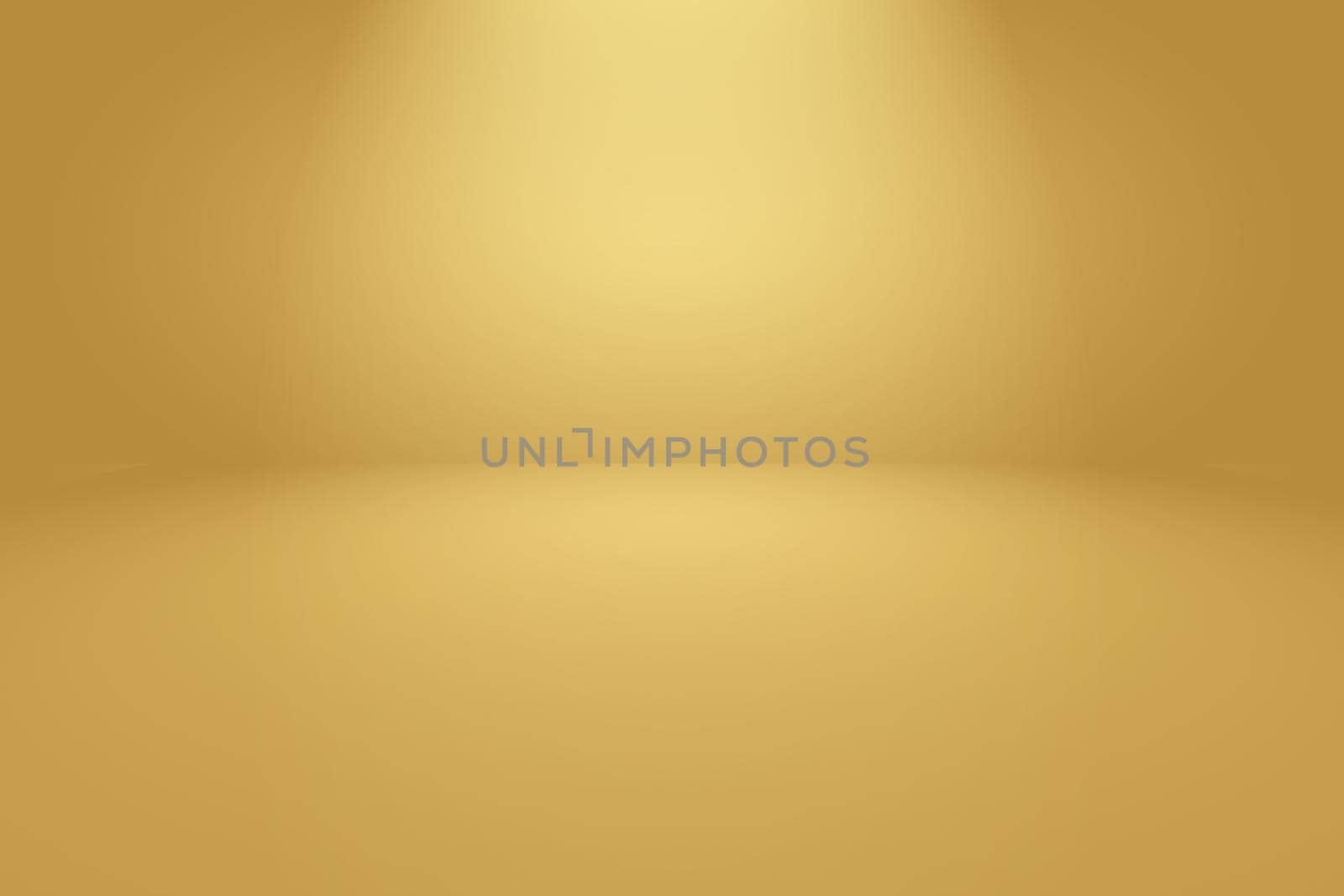 Abstract Luxury Gold yellow gradient studio wall, well use as background,layout,banner and product presentation