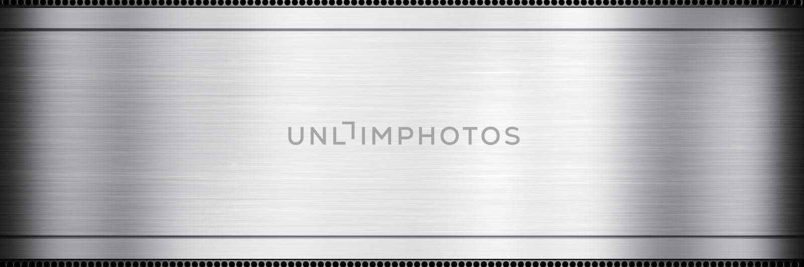 Silver metal background. Brushed metallic texture. 3d rendering by Taut