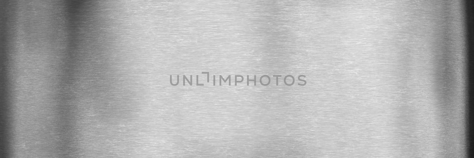 Silver metal background. Brushed metallic texture. 3d rendering by Taut