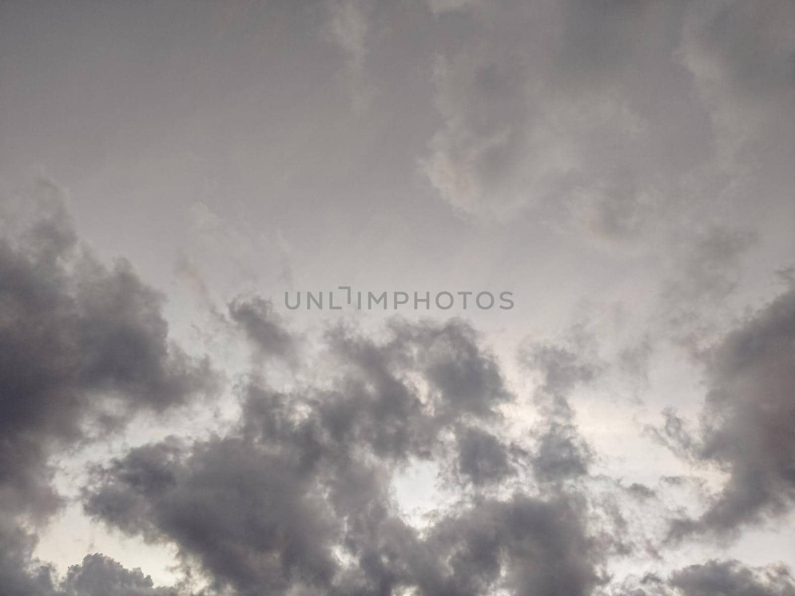 Rainy clouds Dark cloud abstract weather season nature sky background by Petrichor