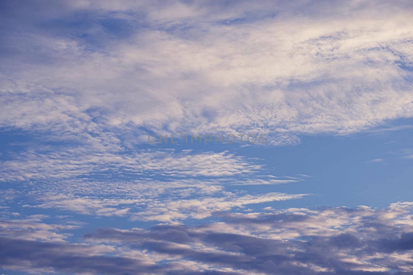 Beautiful white fluffys clouds sky background with blue sky background by Petrichor