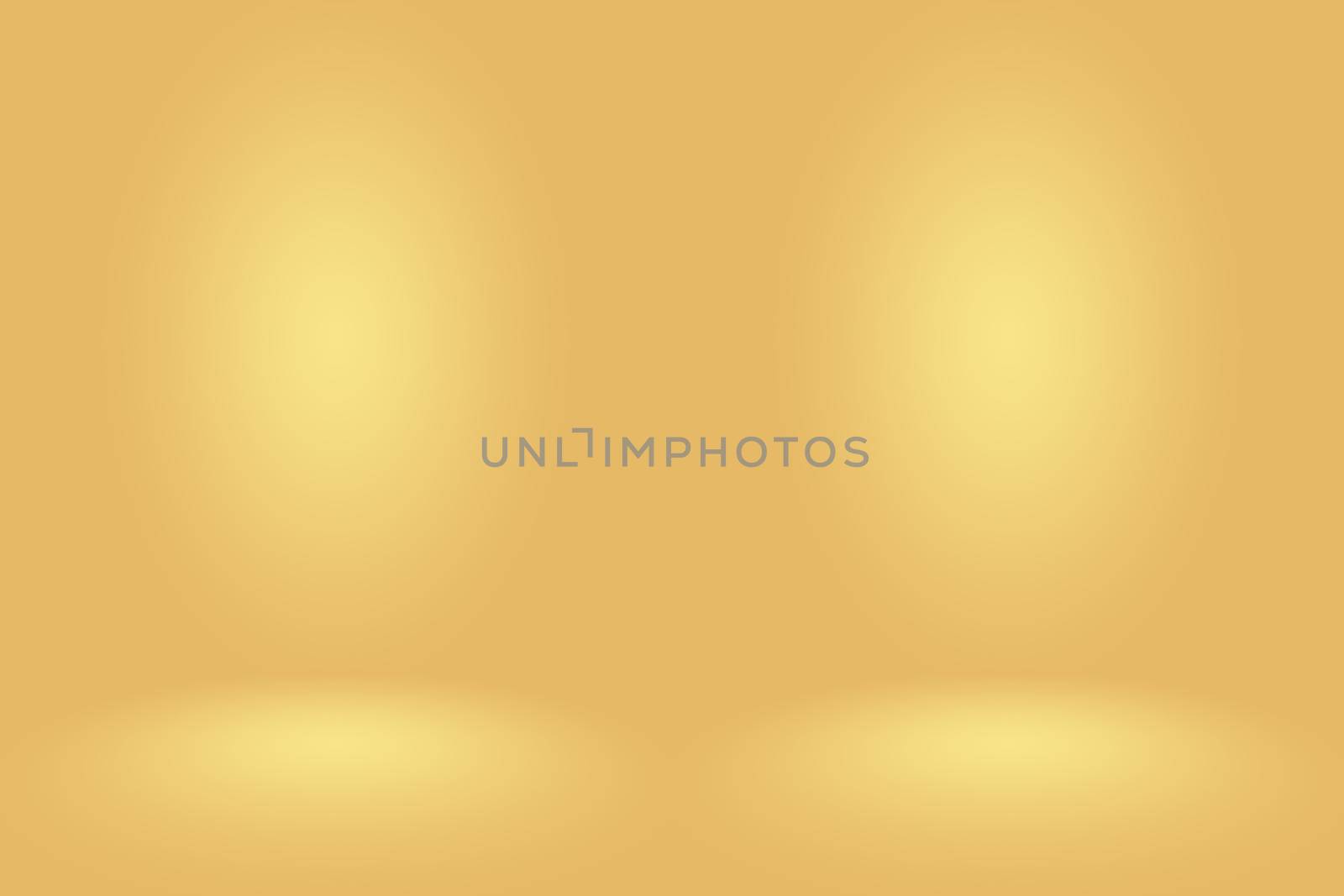 Abstract mockup smooth orange gradient studio room wall background. by Benzoix