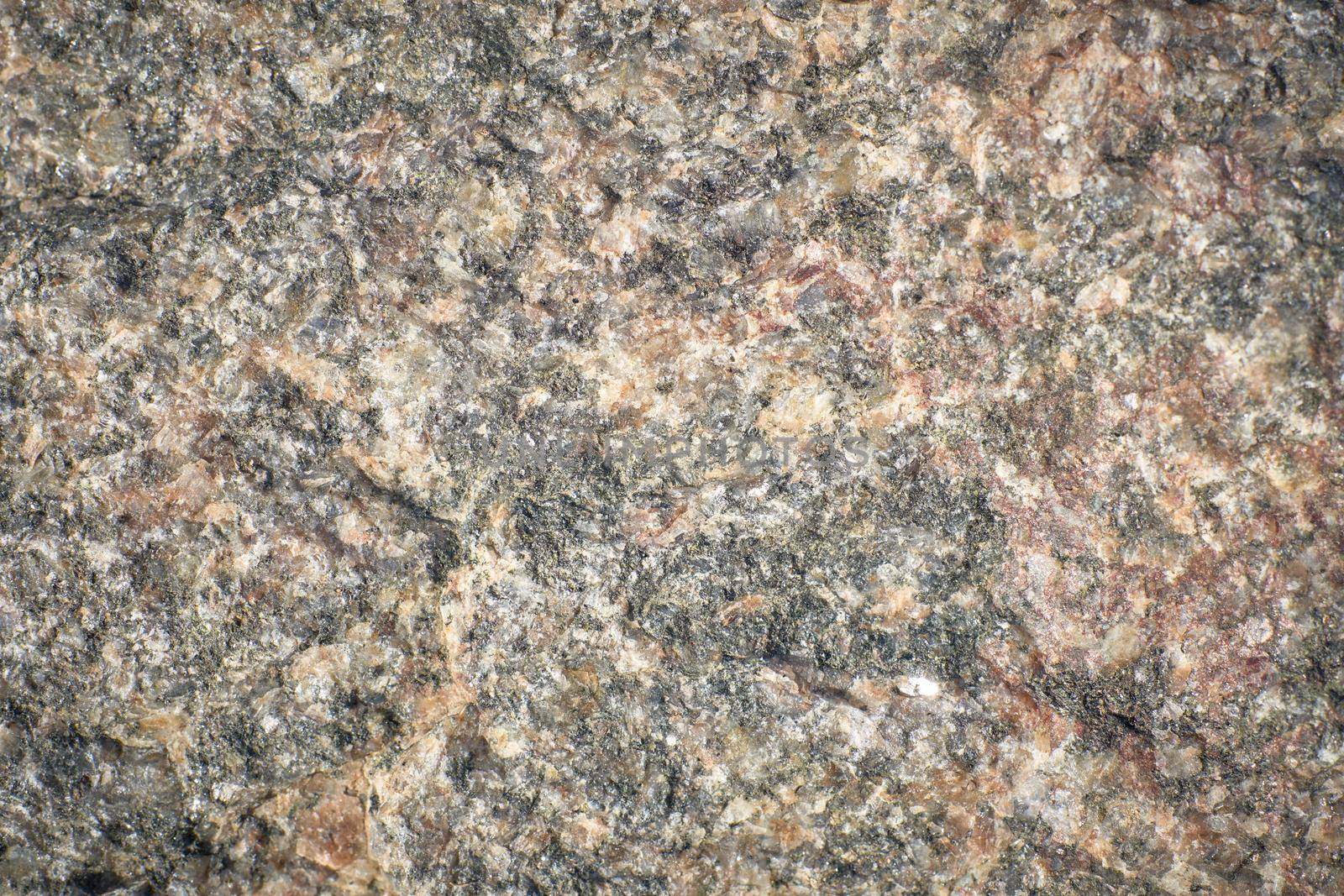 Close-up of the background texture of a chipped stone