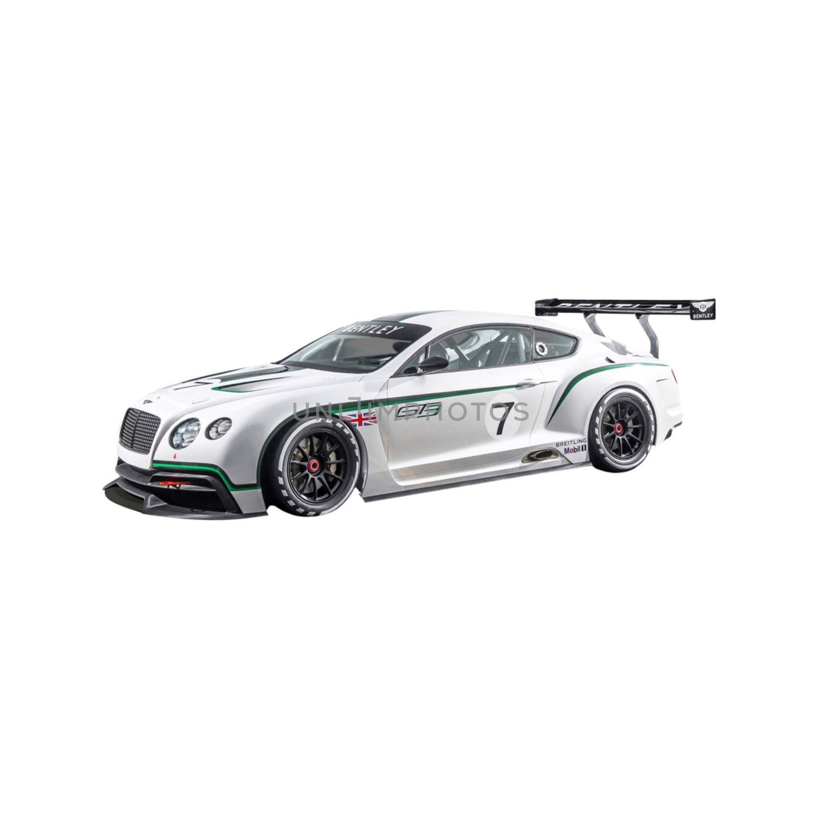 Isolated Picture of a Bentley Continental GT by FlyingDoctor