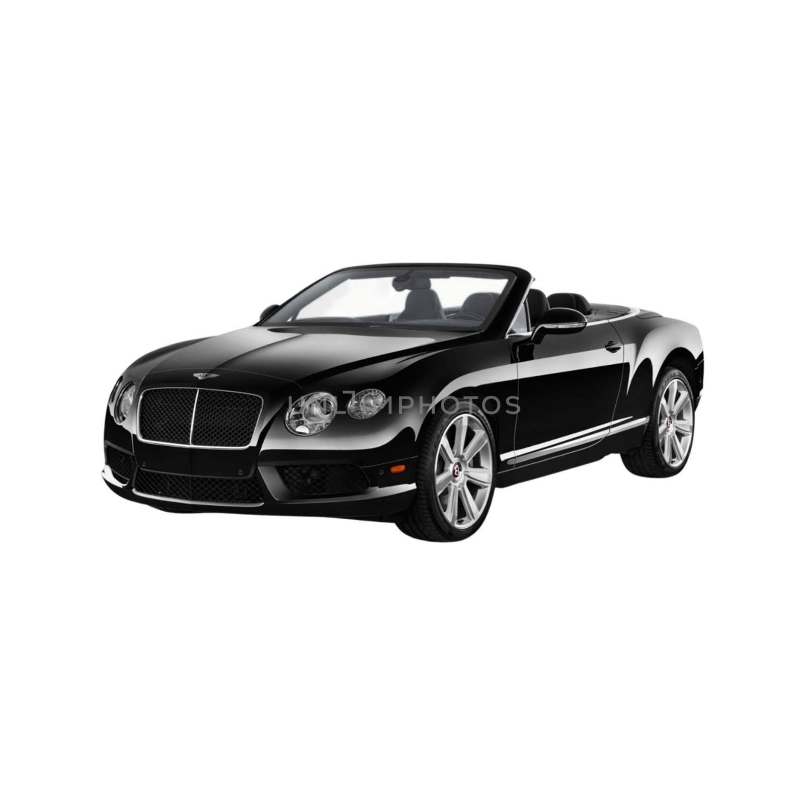 Isolated Picture of a Bentley Continental GT by FlyingDoctor