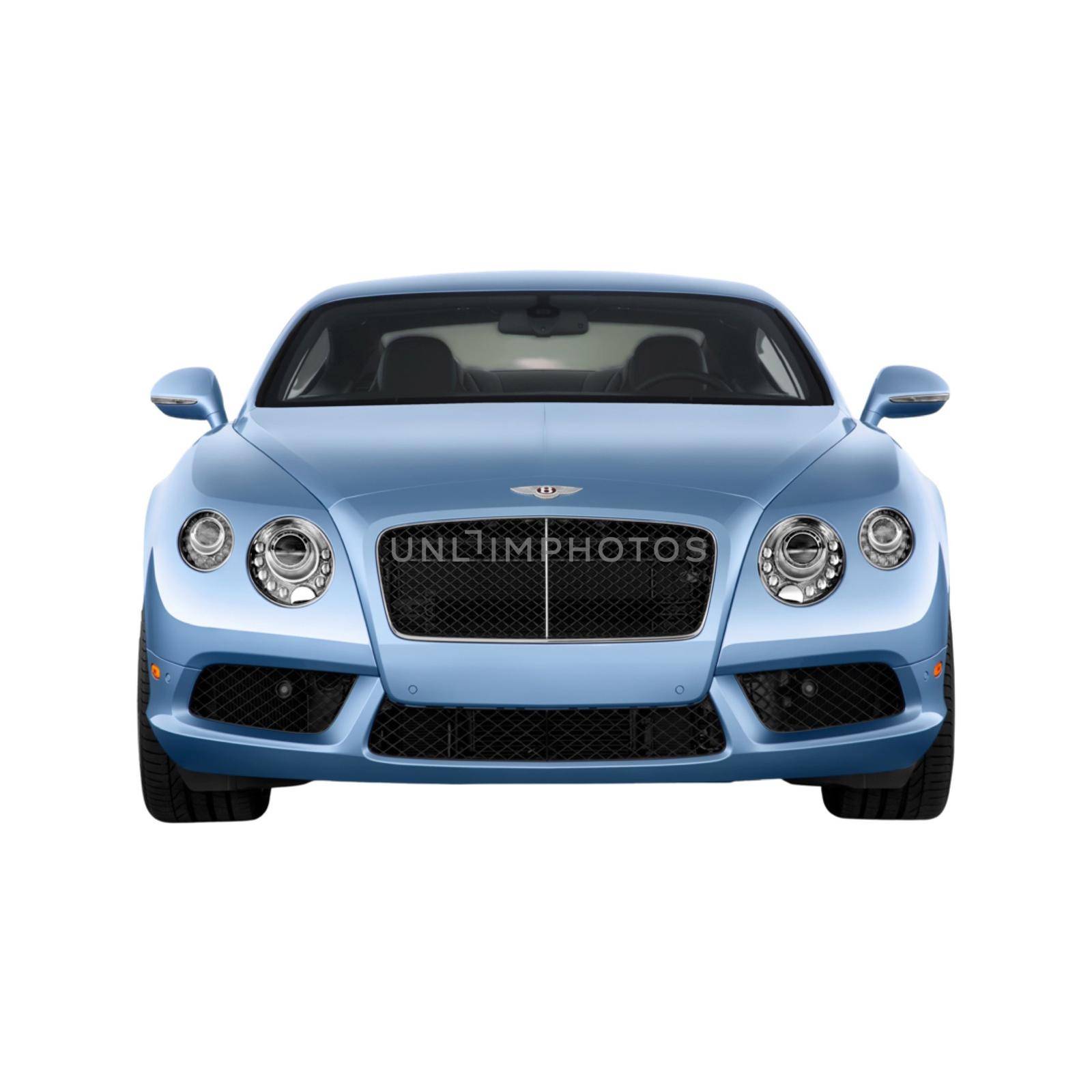 Isolated Picture of a Bentley Continental GT by FlyingDoctor