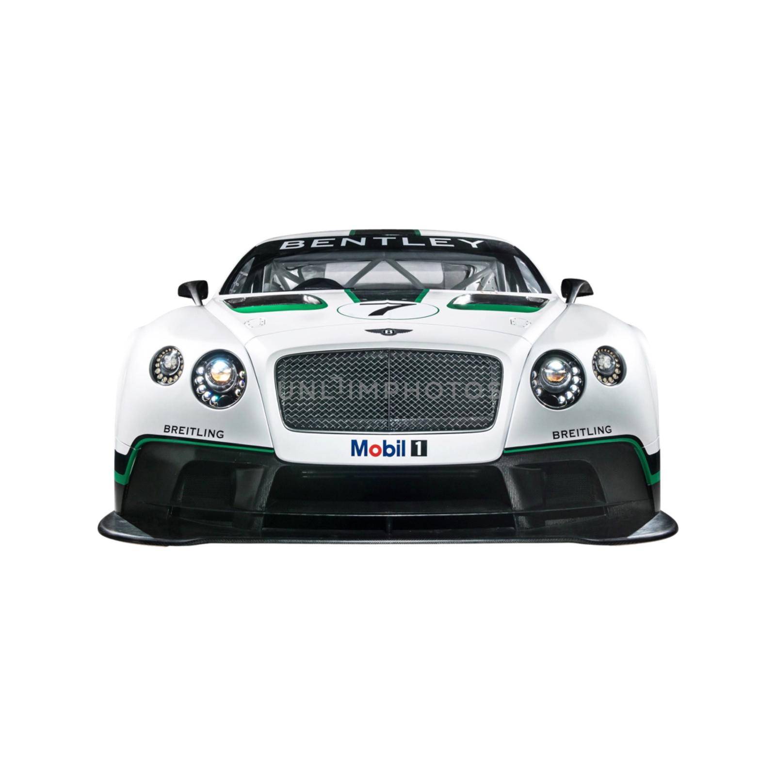 Isolated Picture of a Bentley Continental. High quality photo