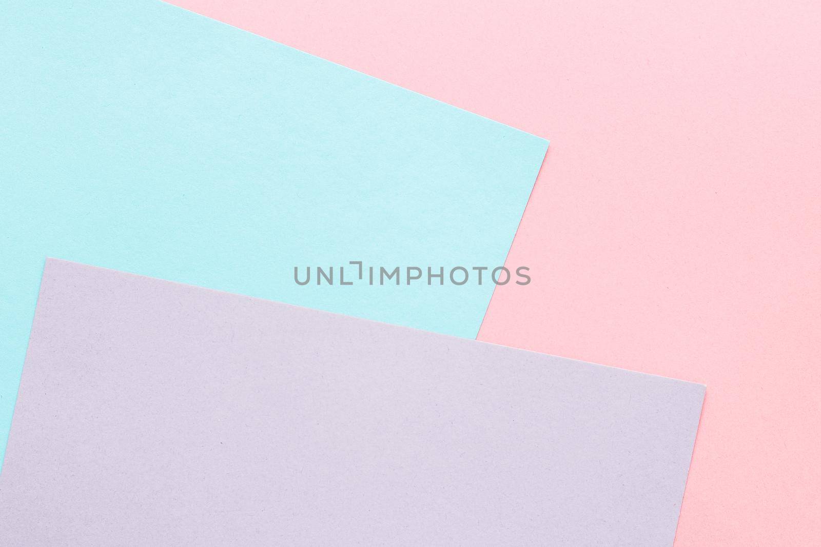 Brand identity, graphic design and business card set concept - Blank paper textured background, stationery mockup