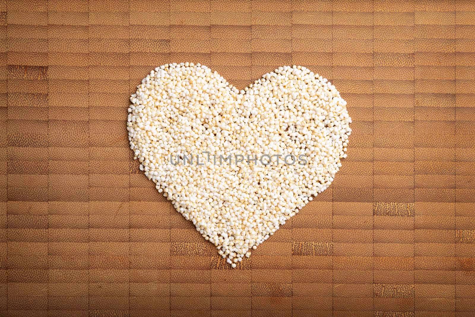 amarant grain heart shape by hayaship