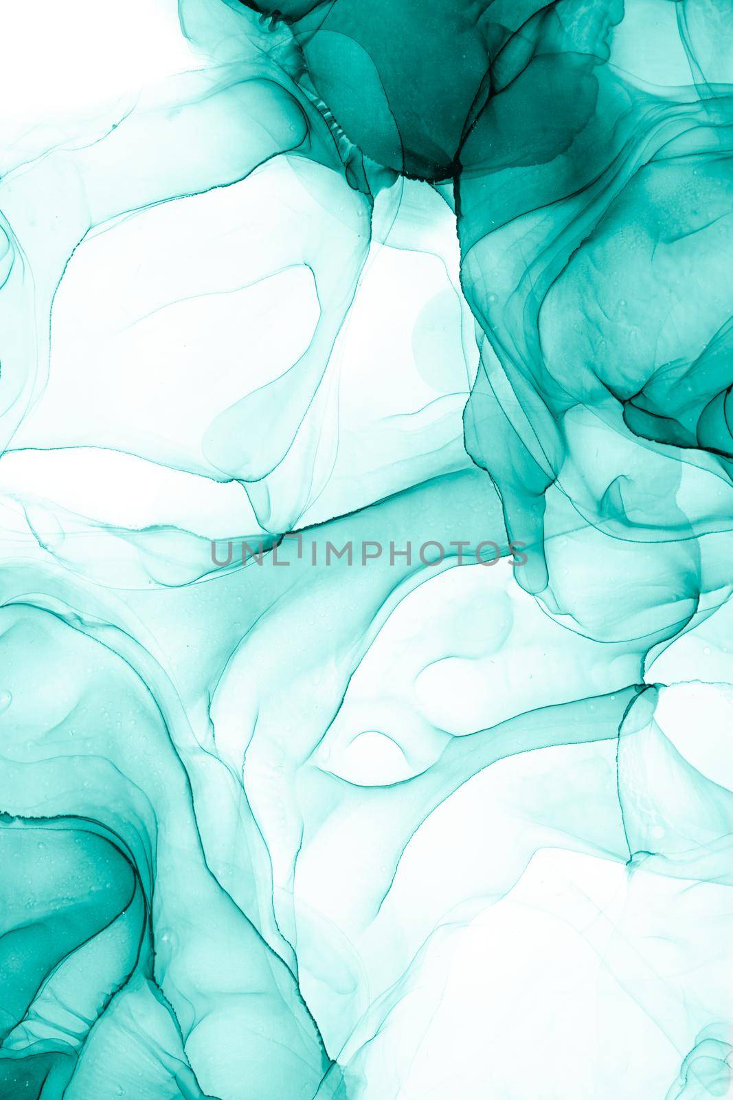 Marble ink abstract art from exquisite original painting for abstract background by biancoblue