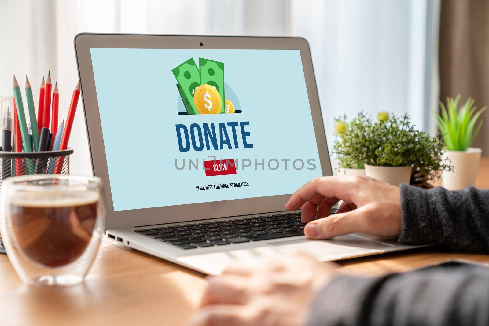 Online donation platform offer modish money sending system for people to transfer on the internet