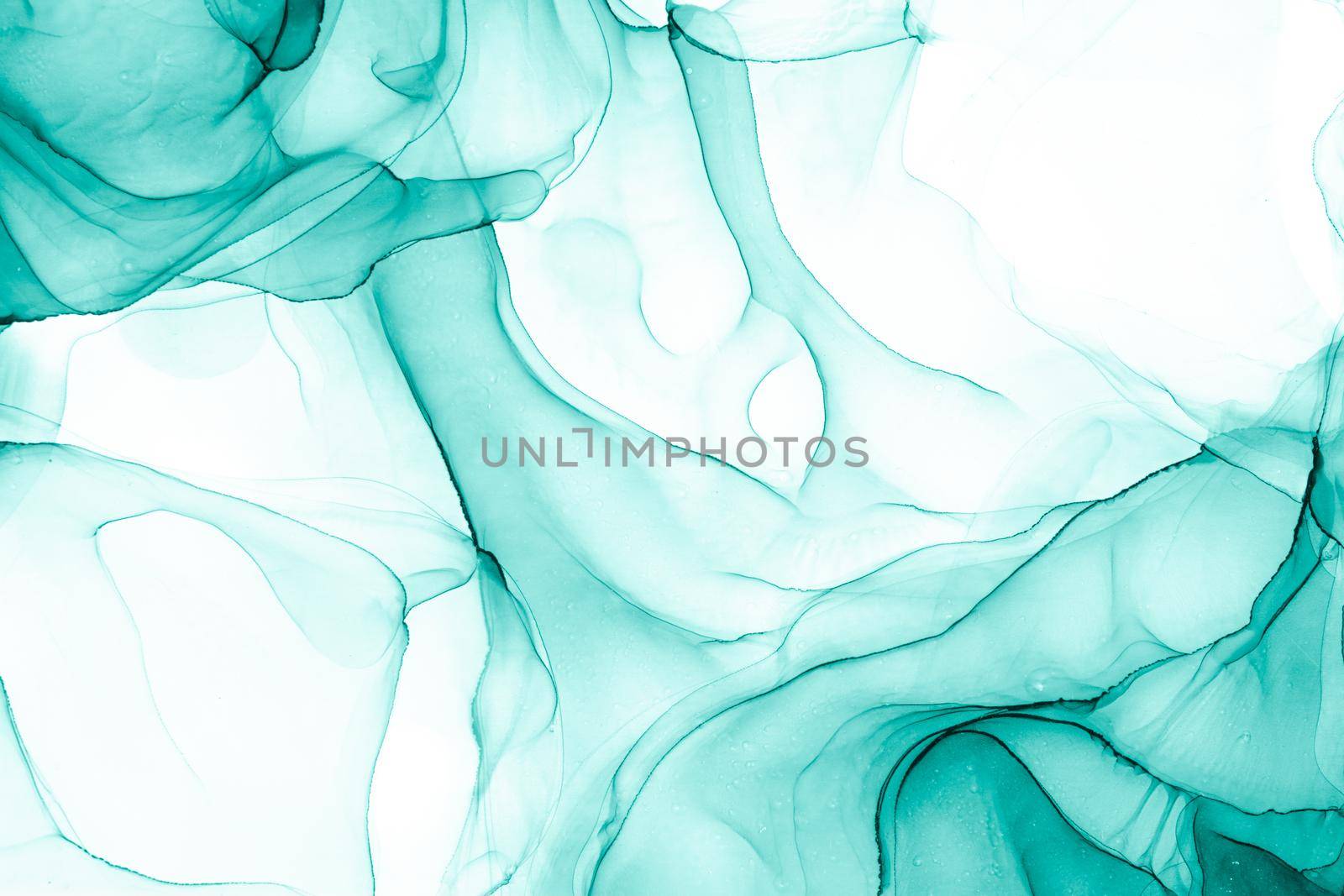 Marble ink abstract art from exquisite original painting for abstract background by biancoblue