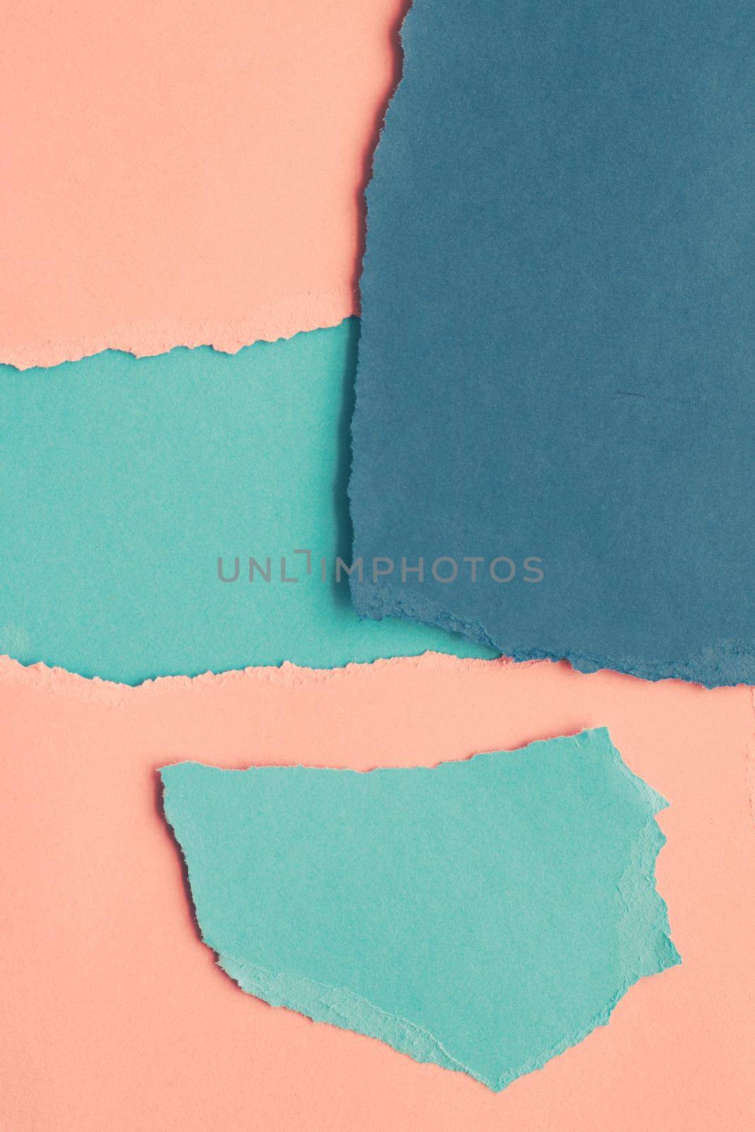 Torn paper textured background, stationery mockup by Anneleven