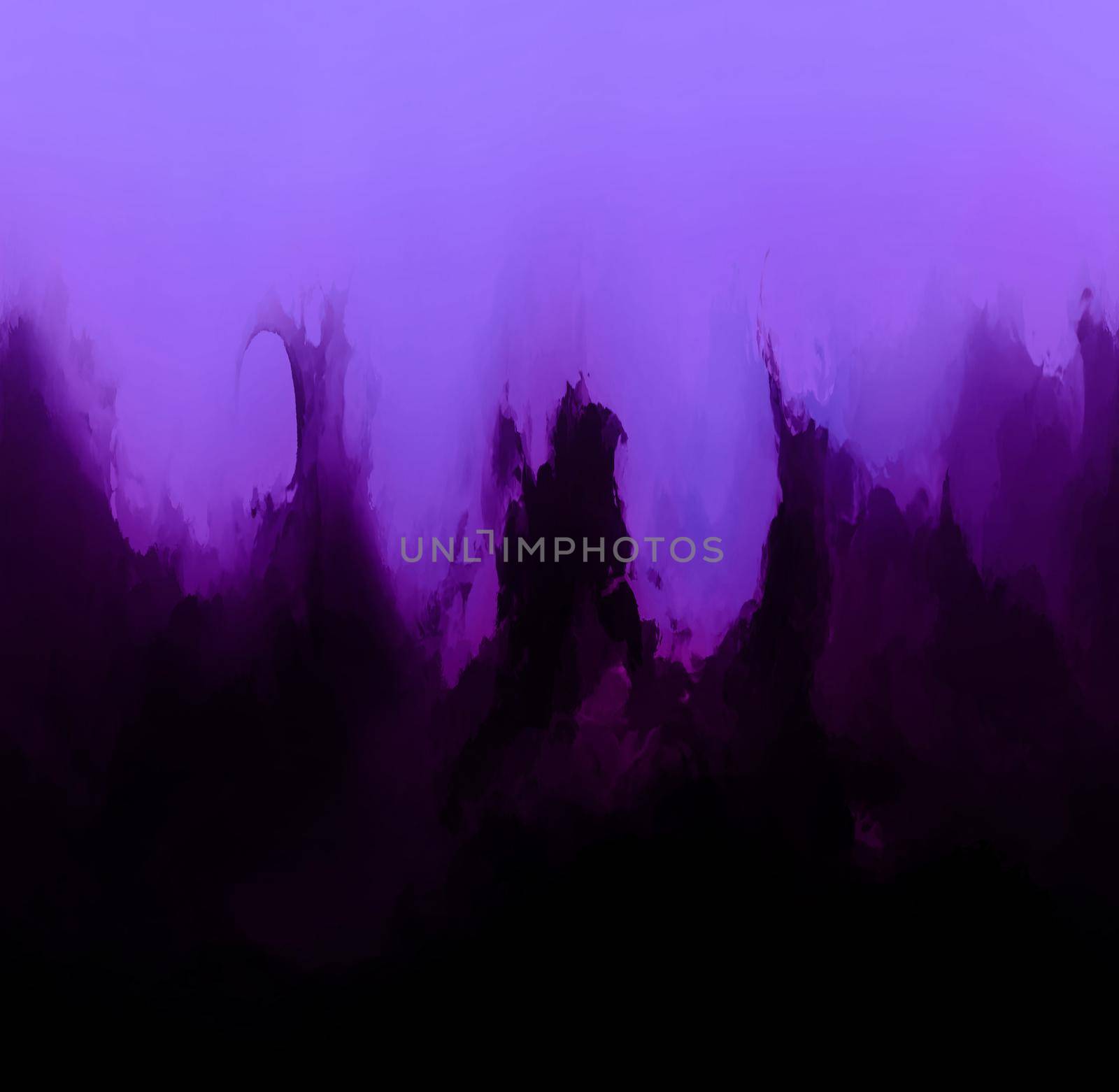 Wallpaper with Dark Smoke on Purple Background