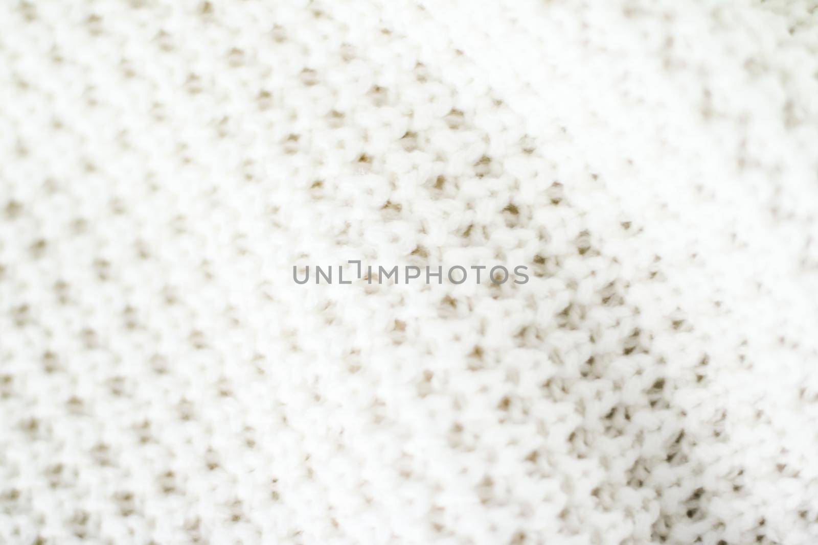 Warm knitted clothes, soft and white by Anneleven