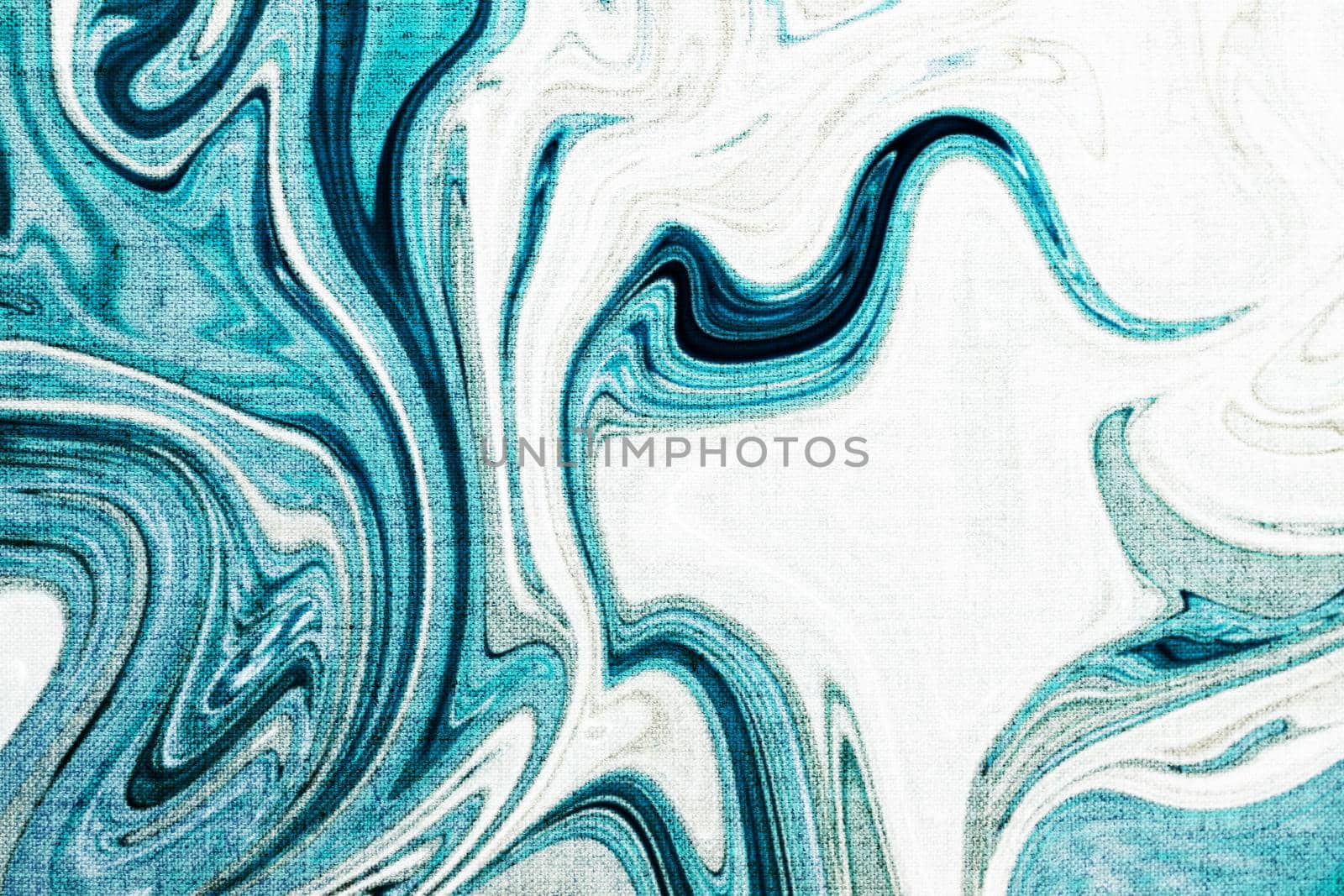 Marble texture textile background, abstract marbling art on canvas by Anneleven