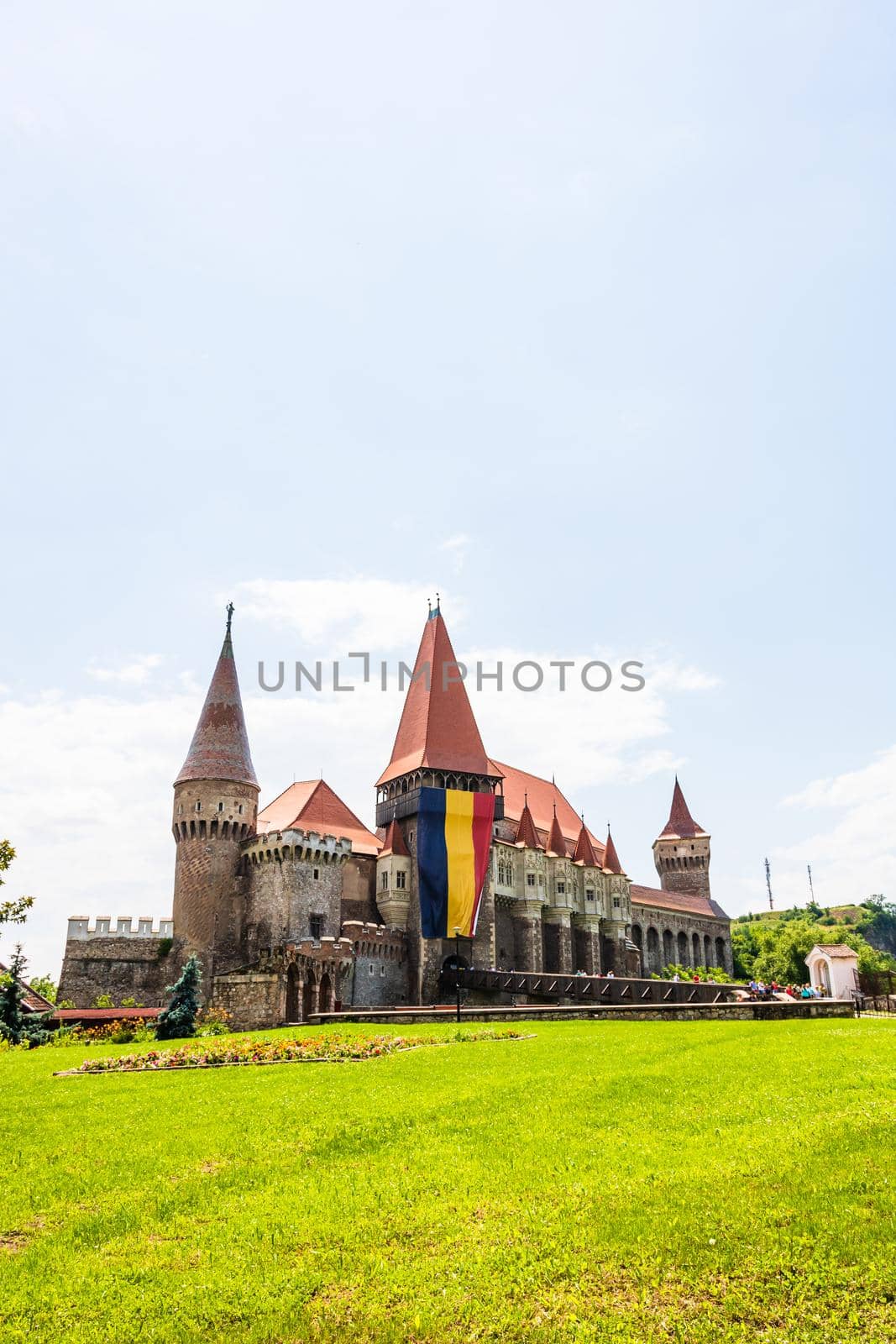 Corvin Castle,or Hunyad Castle is a gothic castle located in Transylvania, Romania by vladispas