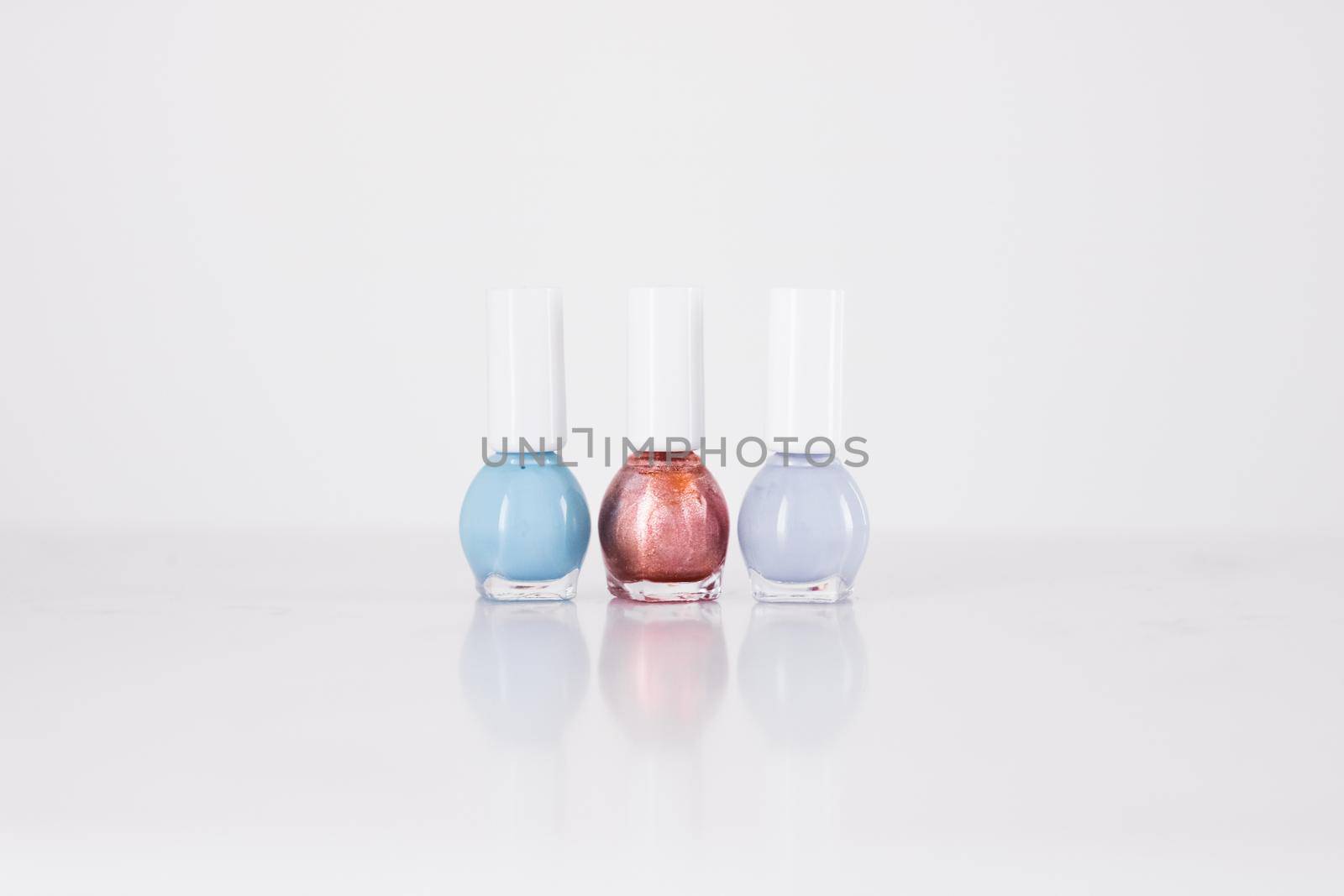 Nail polish bottles, manicure and pedicure collection by Anneleven