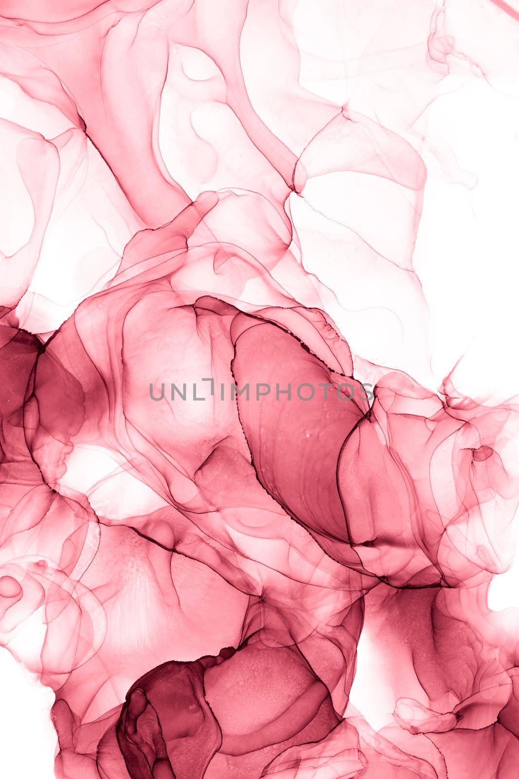 Marble ink abstract art from exquisite original painting for abstract background . Painting was painted on high quality paper texture to create smooth marble background pattern of ombre alcohol ink .