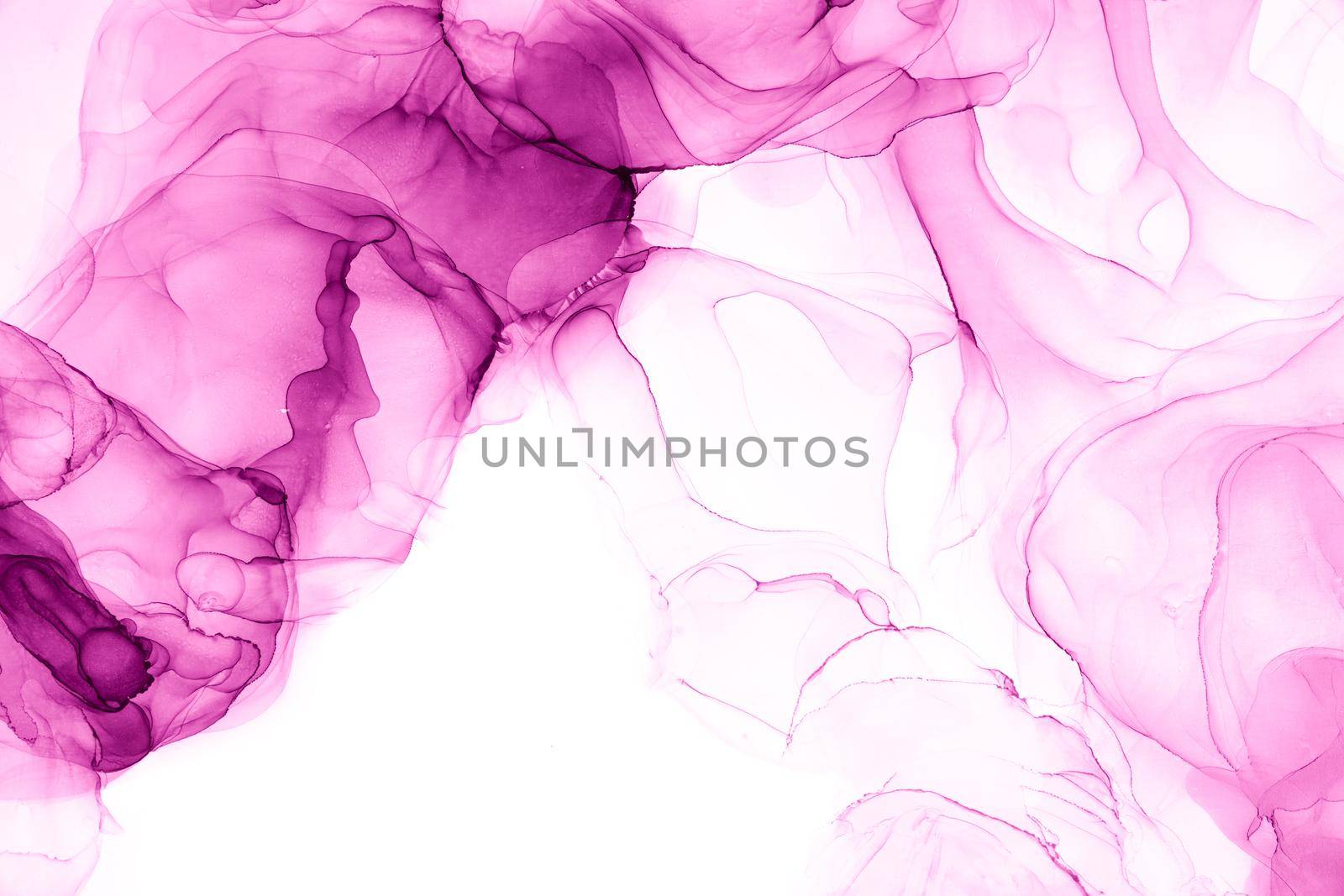 Marble ink abstract art from exquisite original painting for abstract background . Painting was painted on high quality paper texture to create smooth marble background pattern of ombre alcohol ink .