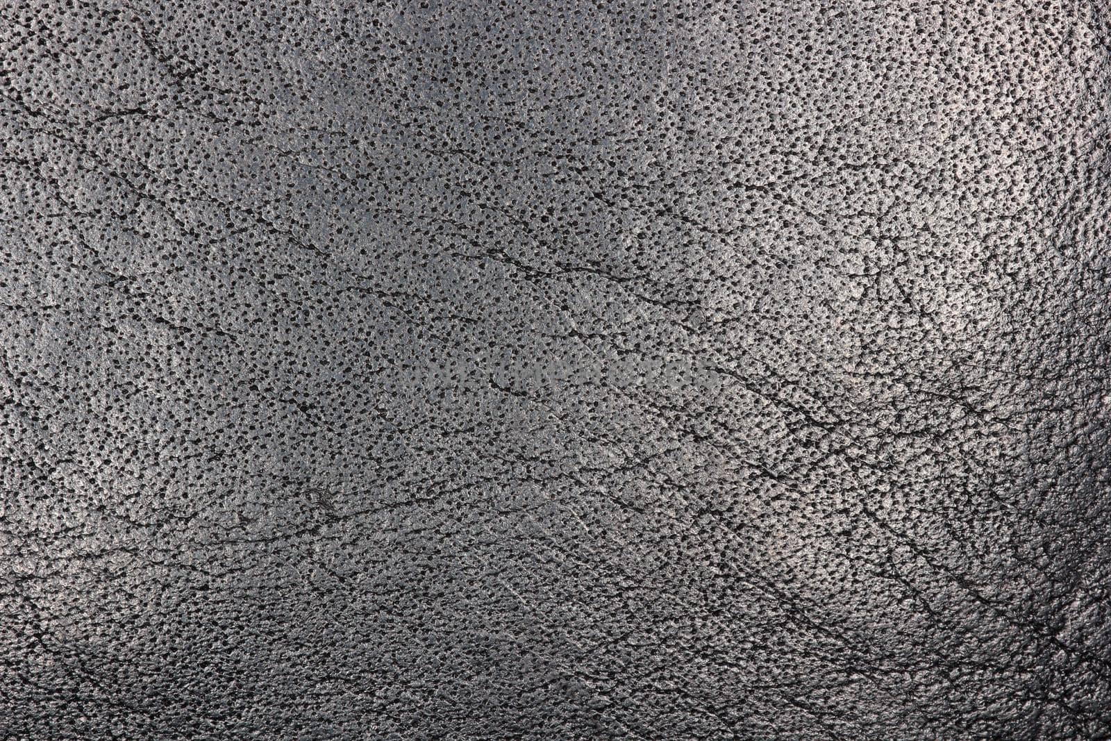 Soft Black Textured Leather Surface by jjvanginkel