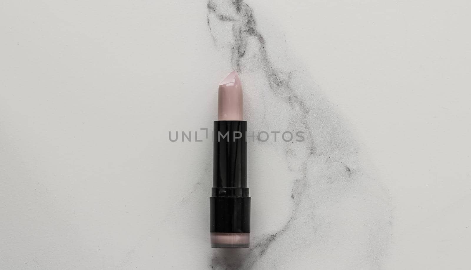 Make-up and cosmetics products on marble, flatlay background by Anneleven