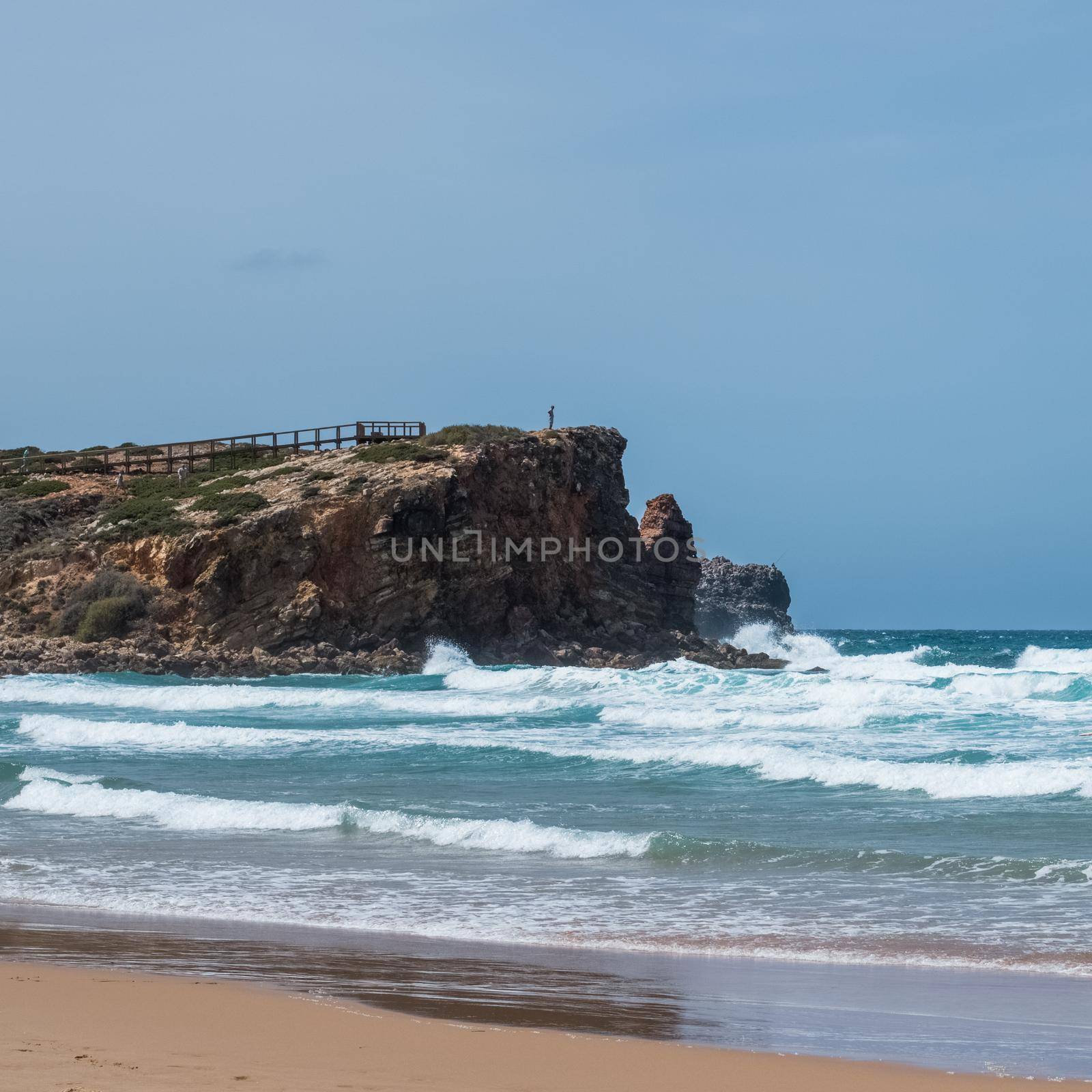 Ocean coast view, perfect travel and holiday destination by Anneleven