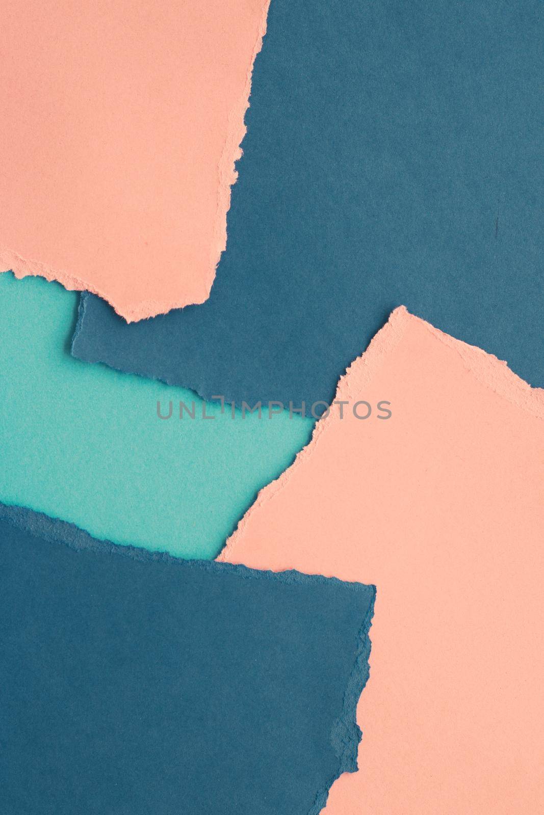 Torn paper textured background, stationery mockup by Anneleven