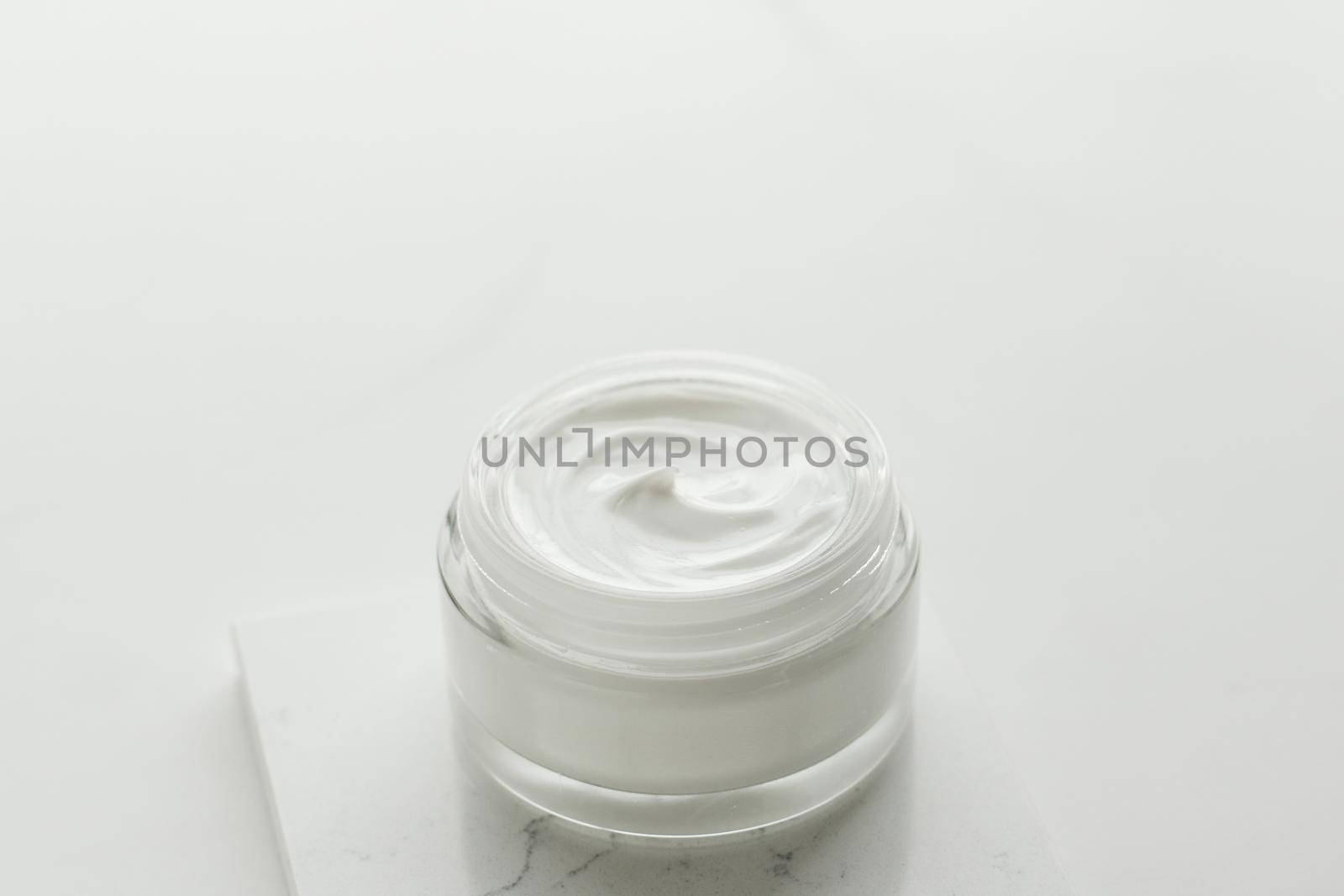 Luxury face cream jar, moisturizing cosmetics by Anneleven