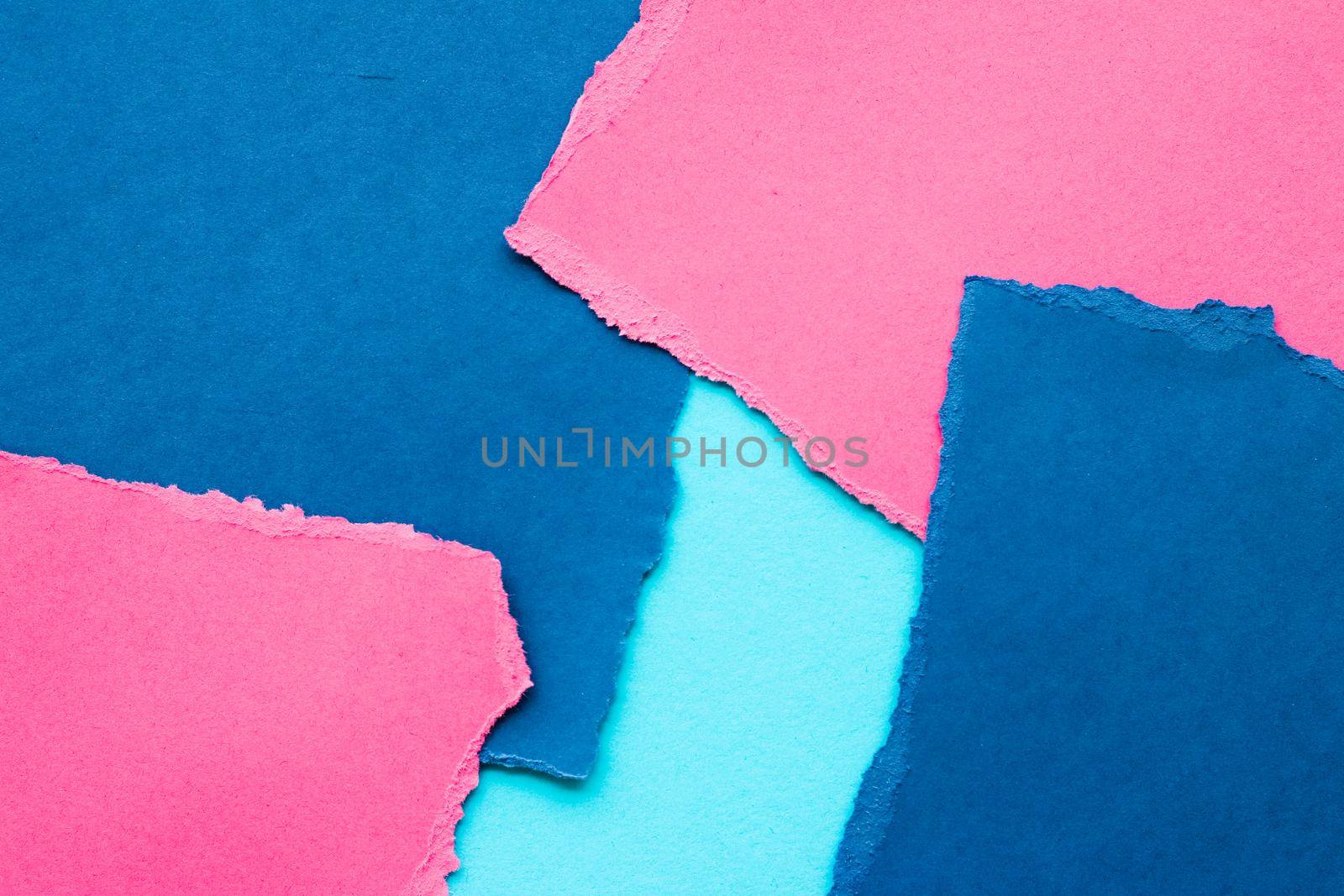 Torn paper textured background, stationery mockup by Anneleven