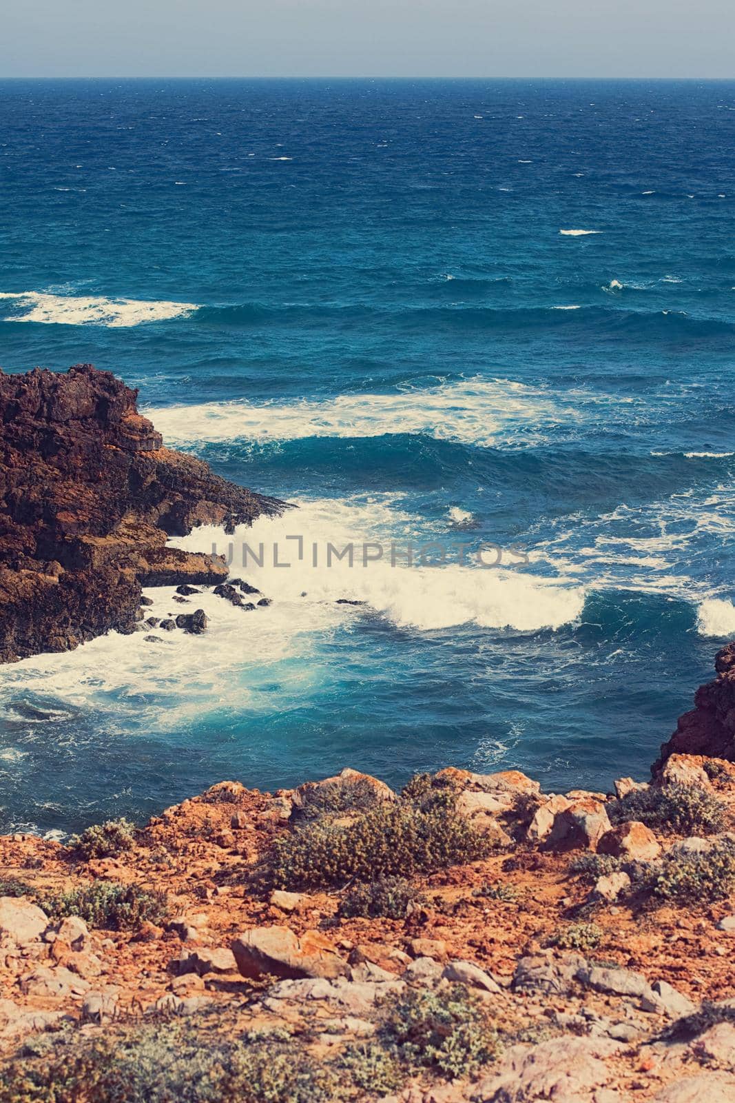 Nature, vacation and summer concept - Ocean coast view, perfect travel and holiday destination