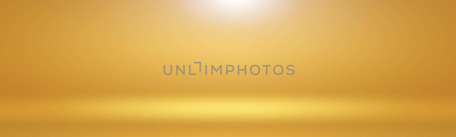 Abstract Luxury Gold yellow gradient studio wall, well use as background,layout,banner and product presentation