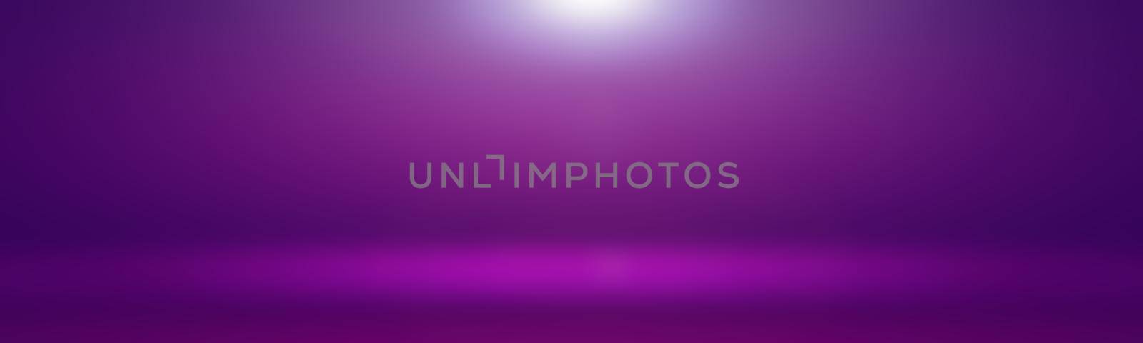 Studio Background Concept - abstract empty light gradient purple studio room background for product. Plain Studio background. by Benzoix