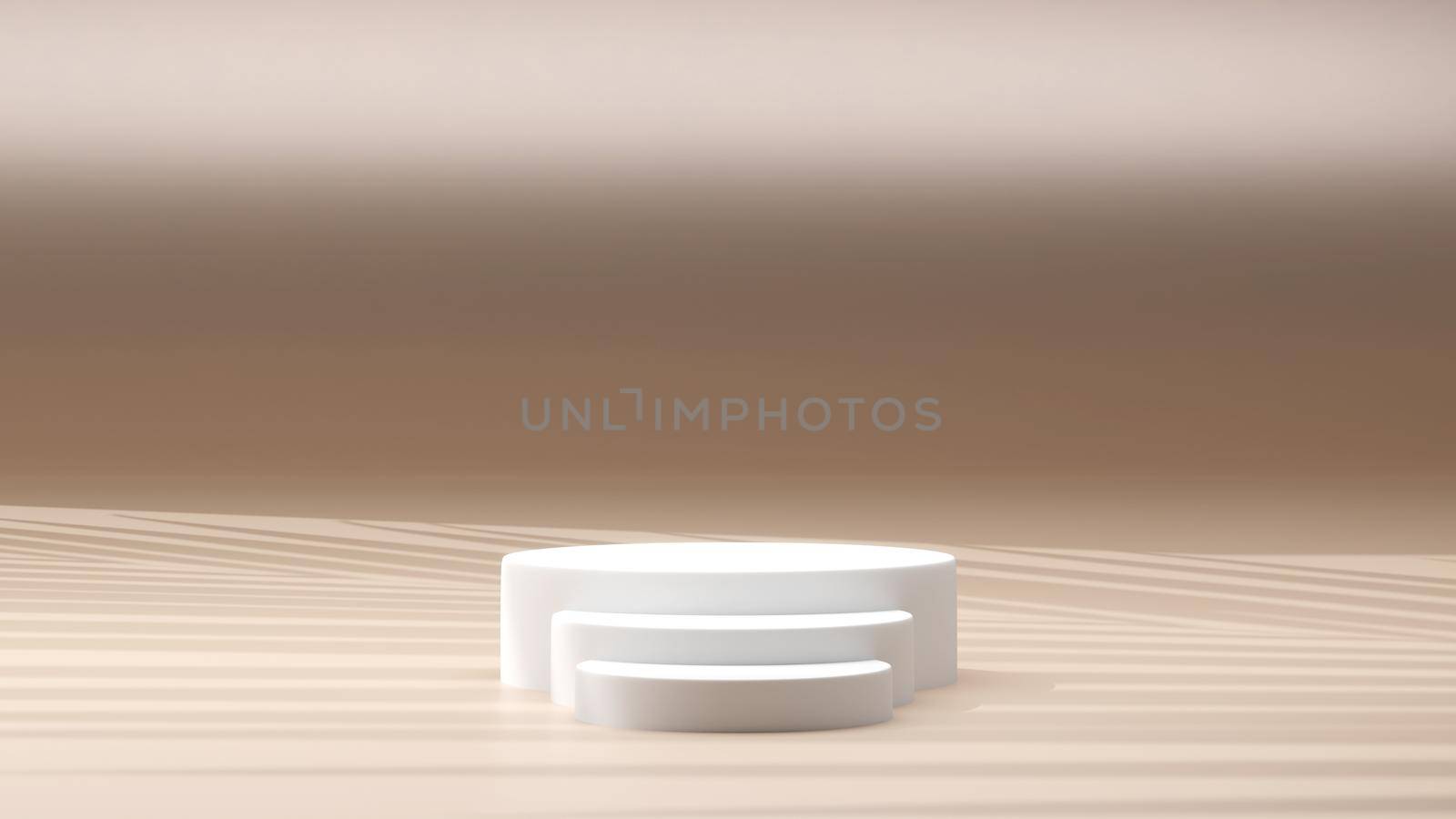 3D rendering of a Mock up podium for product presentation, abstract minimal concept, Showcase, geometric background, Product Presentation, can be used for commercial advertising. by Benzoix