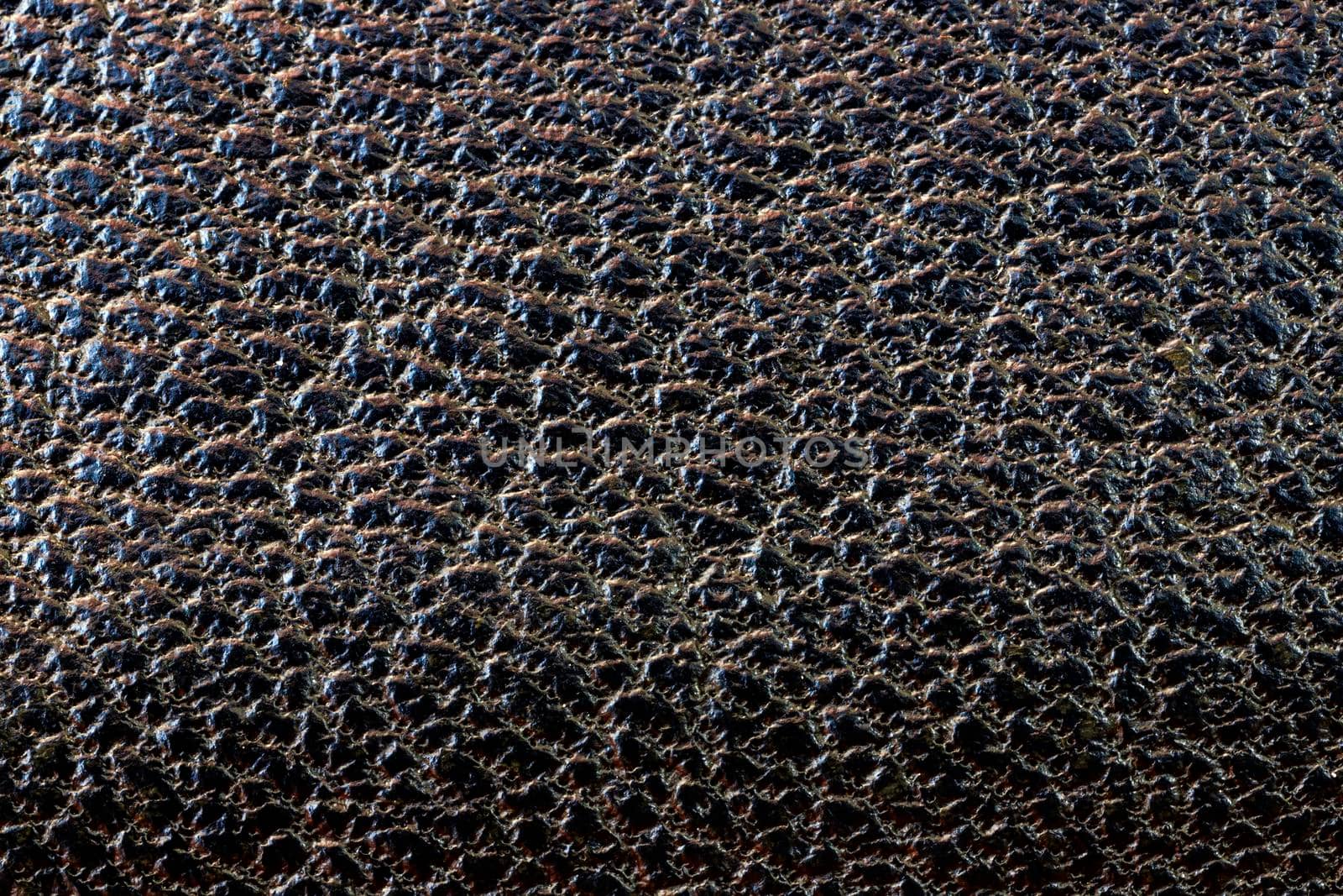 black leather texture close up